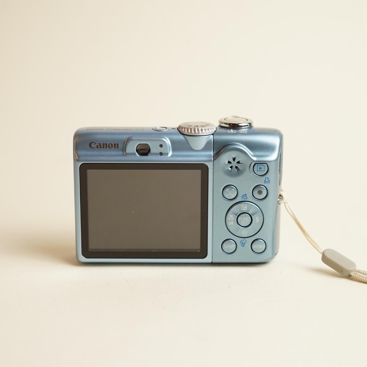 Canon PowerShot A1100 IS Digital Camera | 12.1MP | Tested & Working | Blue