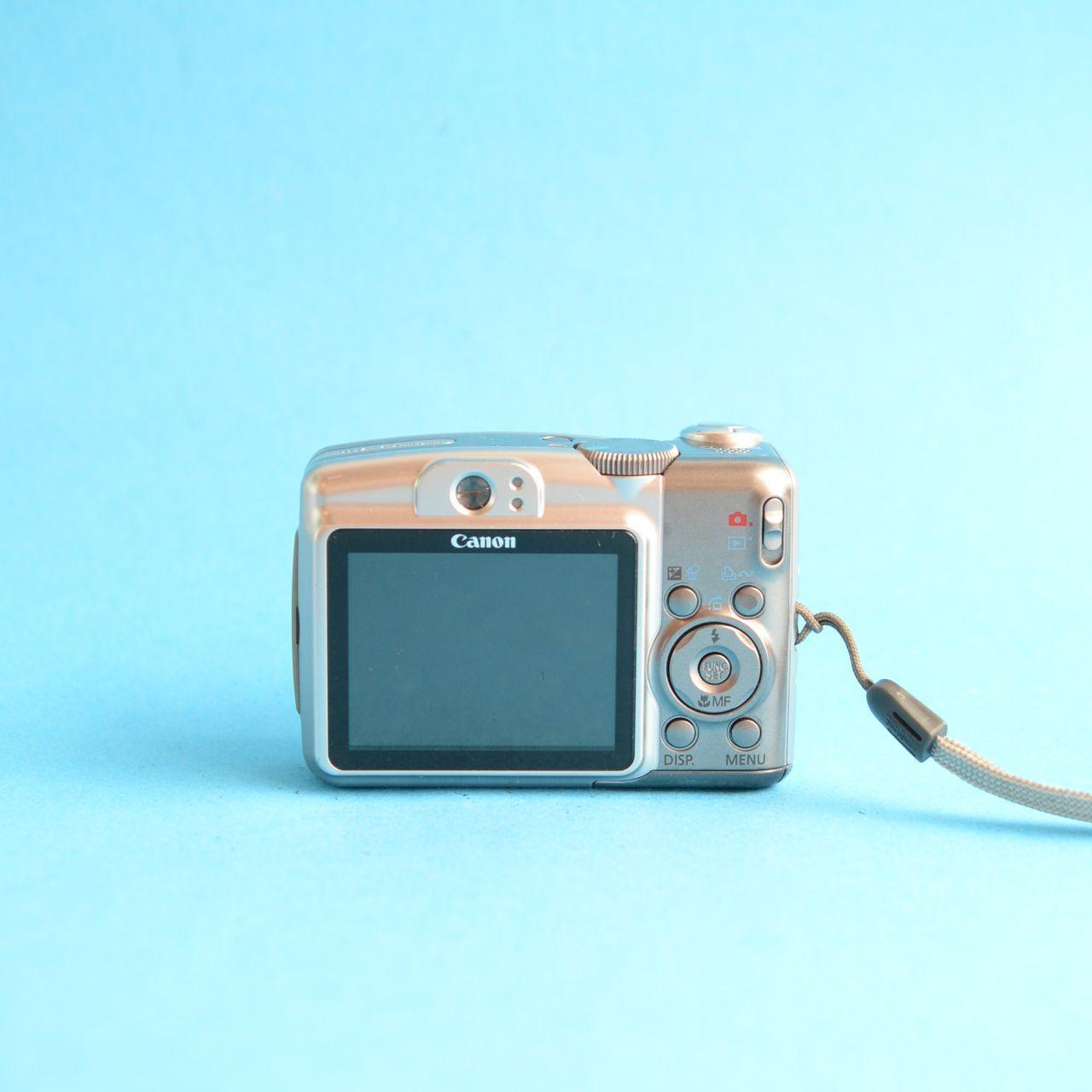 Canon PowerShot A720 IS Digital Camera | 8.0MP | Tested & Working | Silver