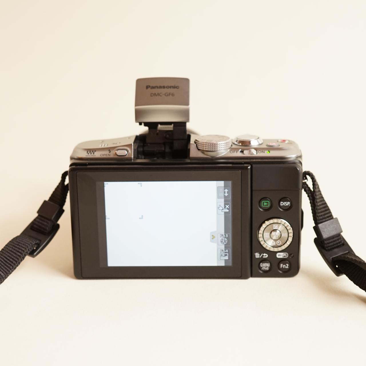 Panasonic Lumix GF6 Digital Camera | 16MP | Tested & Working | Black