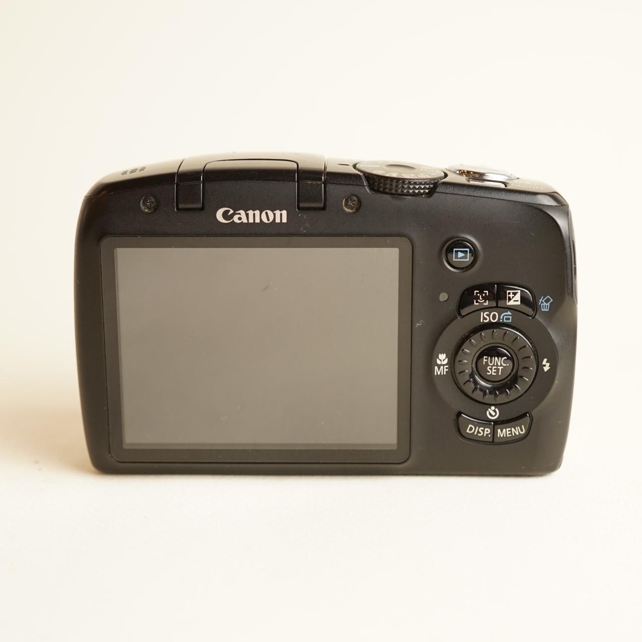 Canon PowerShot SX120 IS Digital Camera | 10MP | Tested & Working | Black