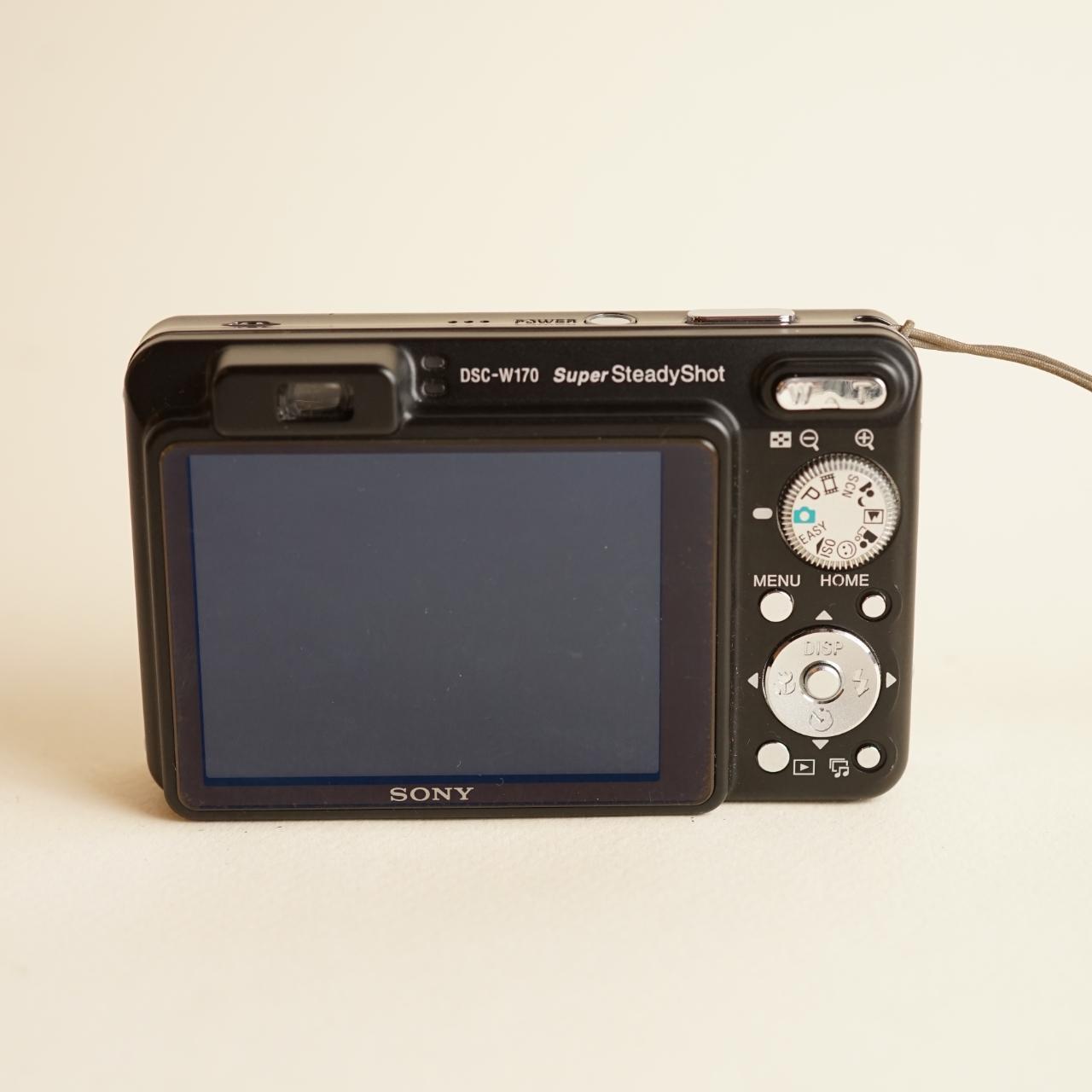 Sony Cyber-shot DSC-W170 Digital Camera | 10MP | Tested & Working | Black