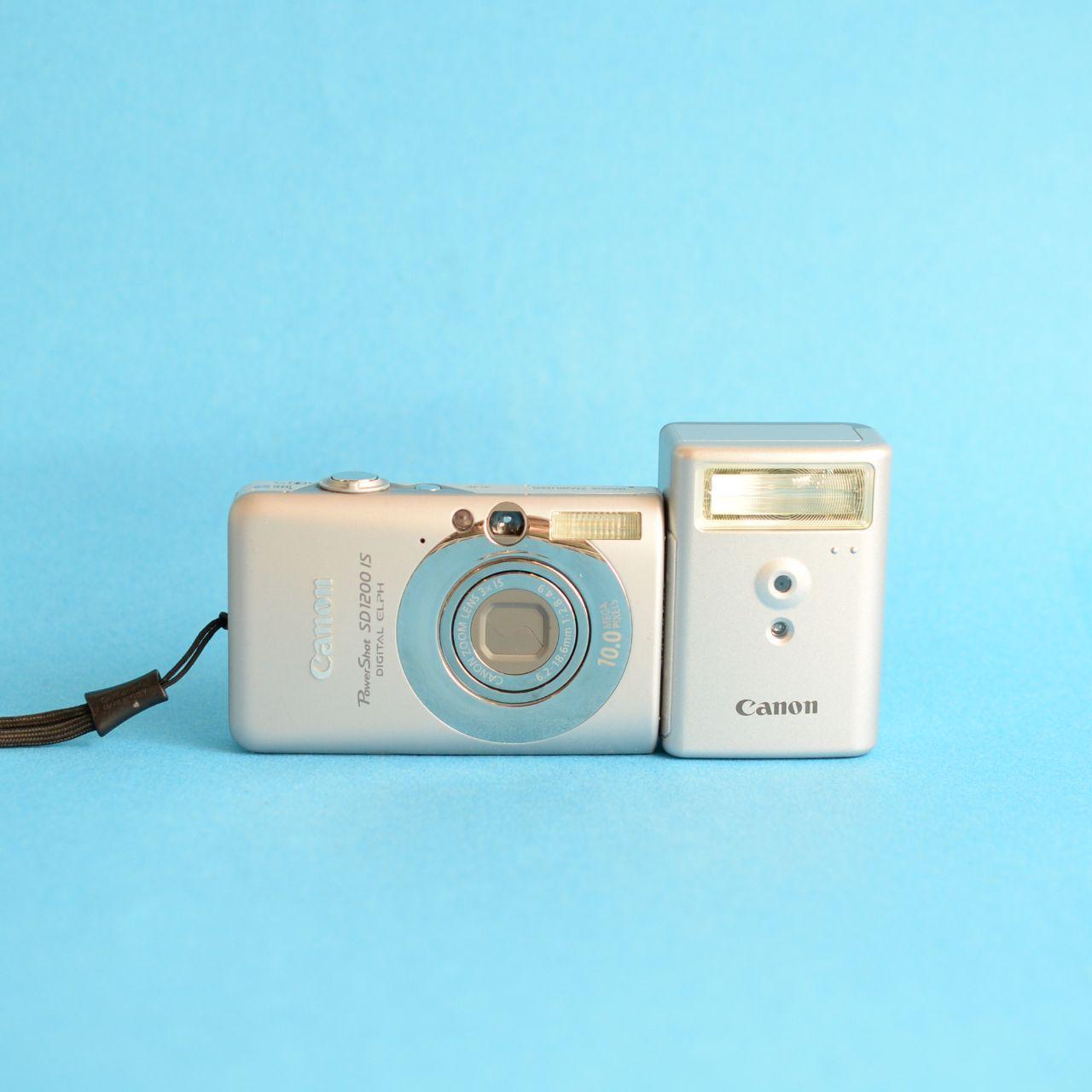 Canon HF-DC1 Digital Camera Flash Booster | Tested & Working | Silver