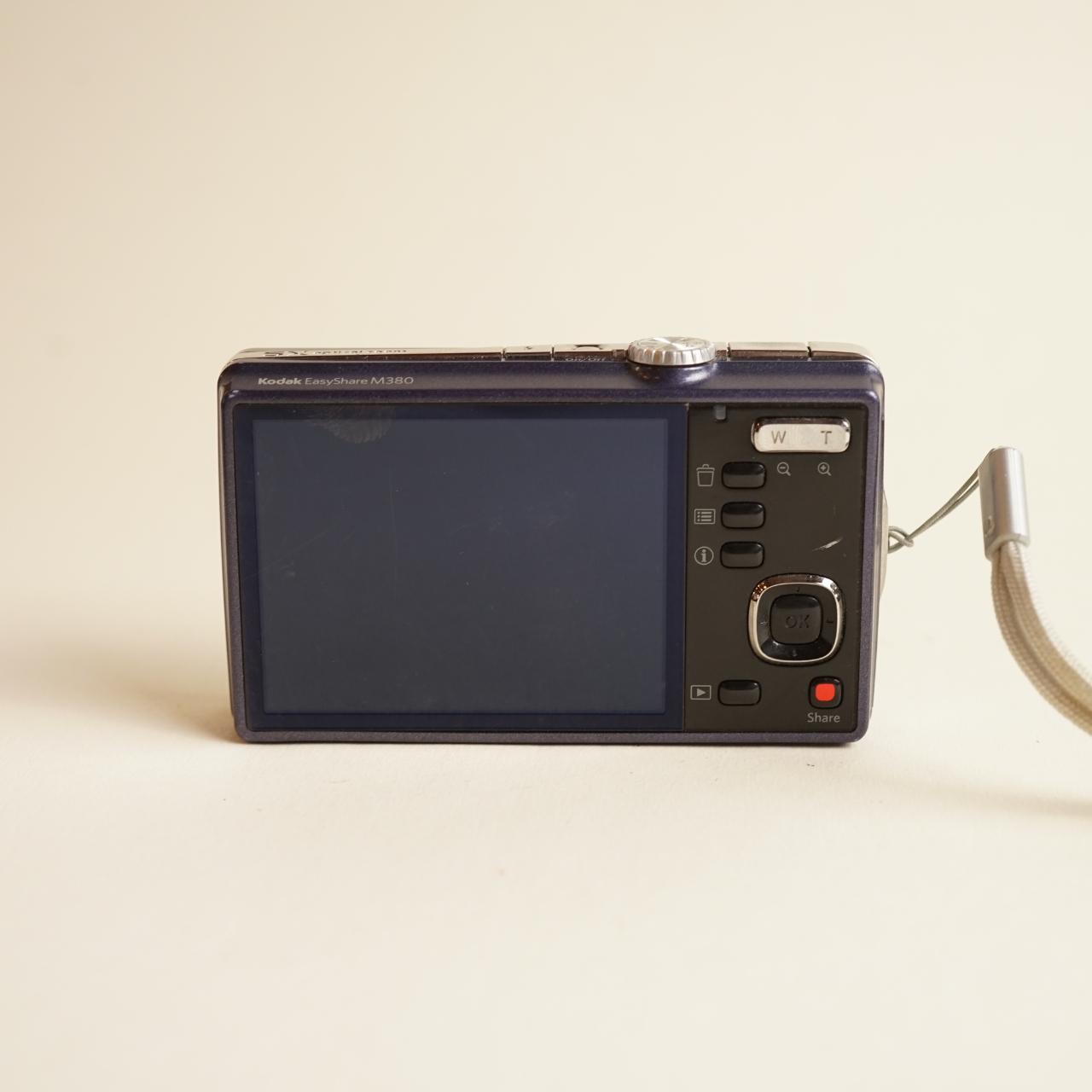 Kodak EasyShare M380 Digital Camera | 10.2MP | Tested & Working | Dark Blue