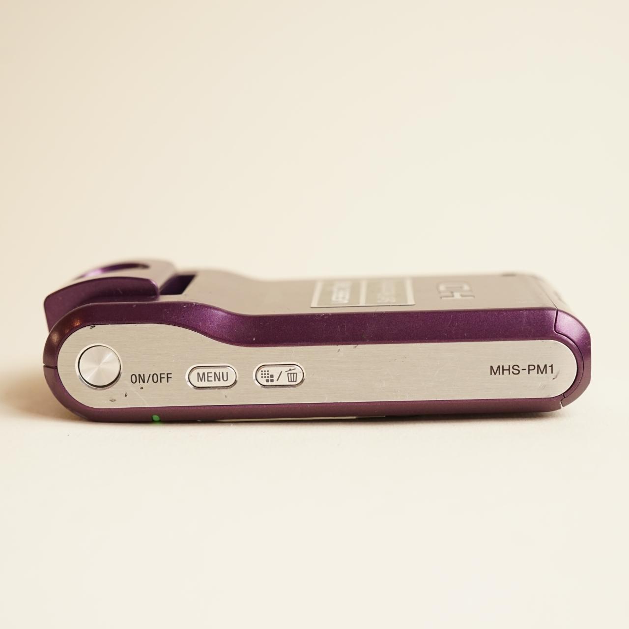 Sony Webbie MHS-PM1 Digital Camcorder | Read Description | Purple