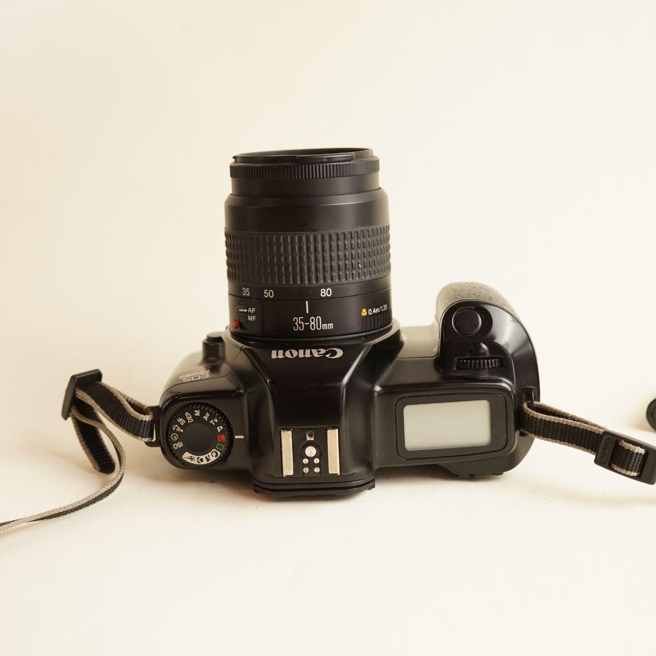 Canon EOS Rebel II Film Camera | 35mm SLR | Tested & Working | Black