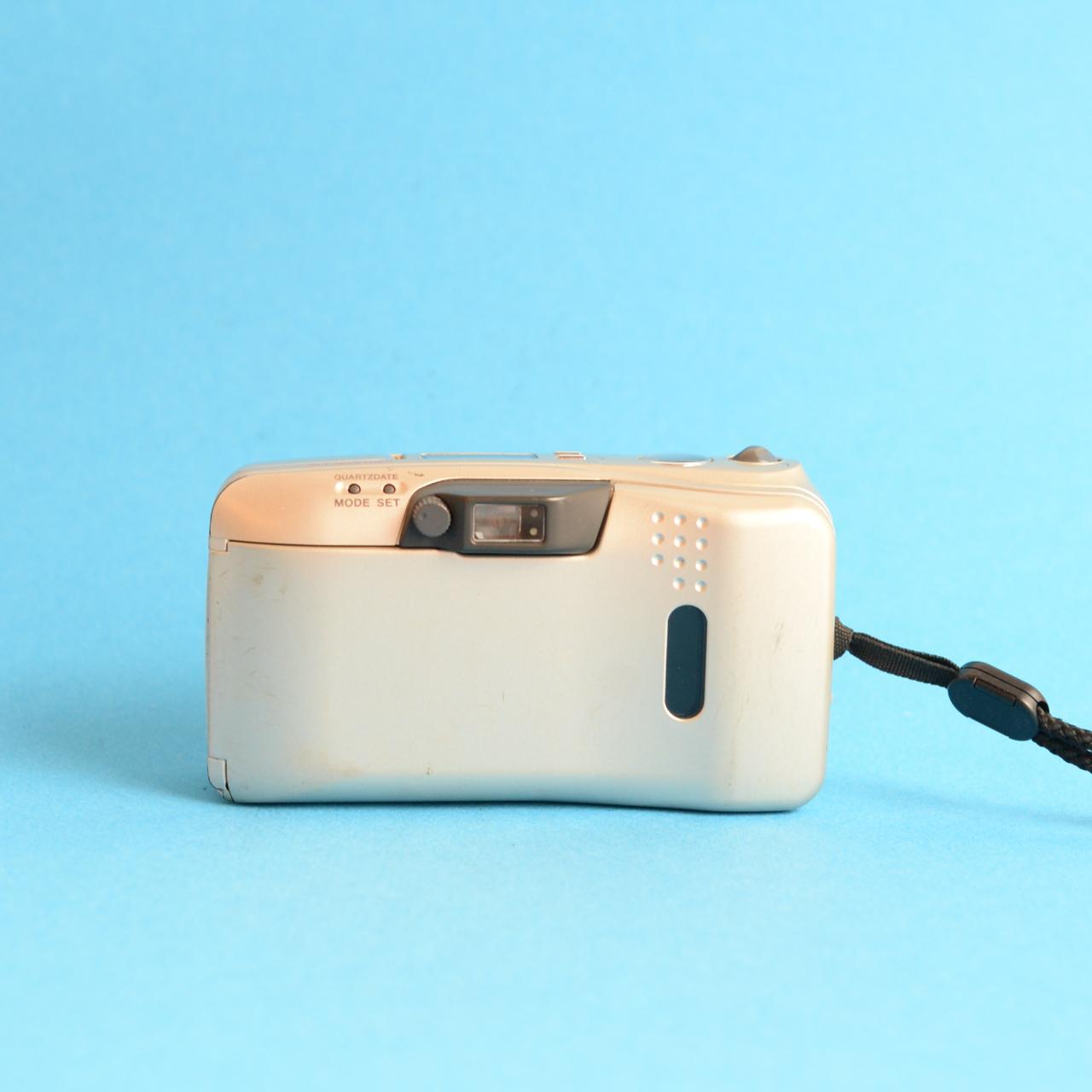 Olympus Stylus Zoom 140 | 35mm Film Camera | Tested & Working | Silver