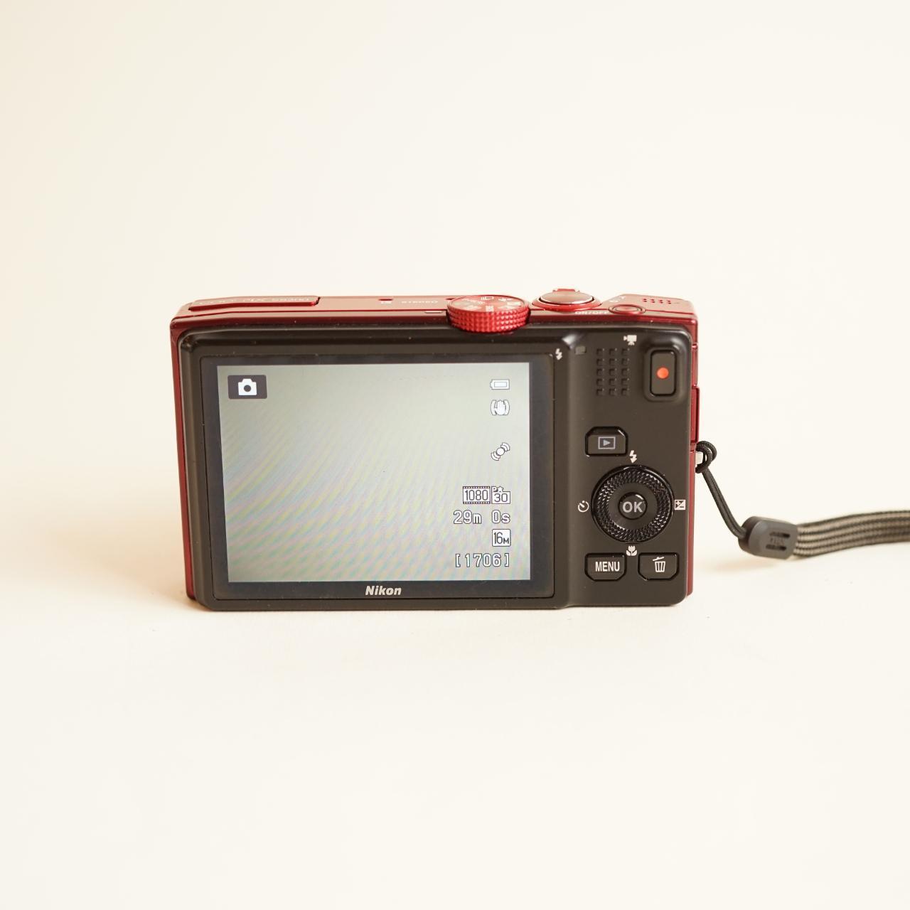 Nikon Coolpix S8200 Digital Camera | 16.1MP | Read Description | Red