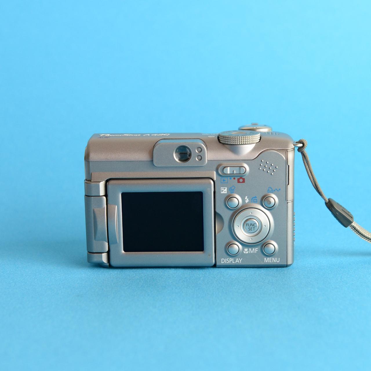 Canon PowerShot A620 | 7.1MP Digital Camera w/ Selfie Screen | Tested & Working | Silver