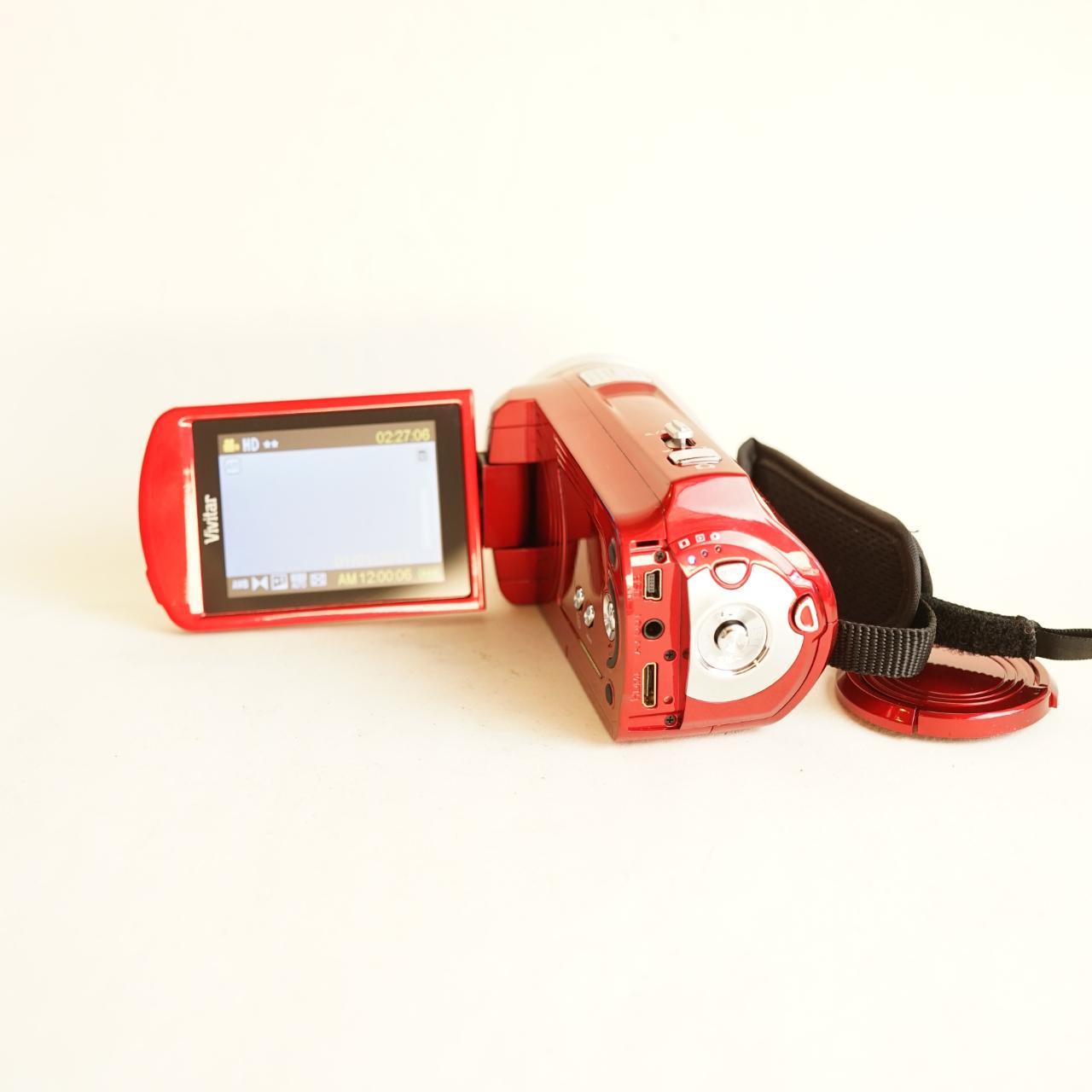 Vivitar DVR 960HD Digital Camcorder | HD Video | Tested & Working | Black