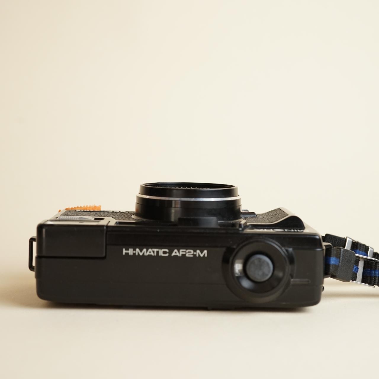 Minolta Hi-Matic AF2-M | 35mm Film Camera | Point and Shoot | Black