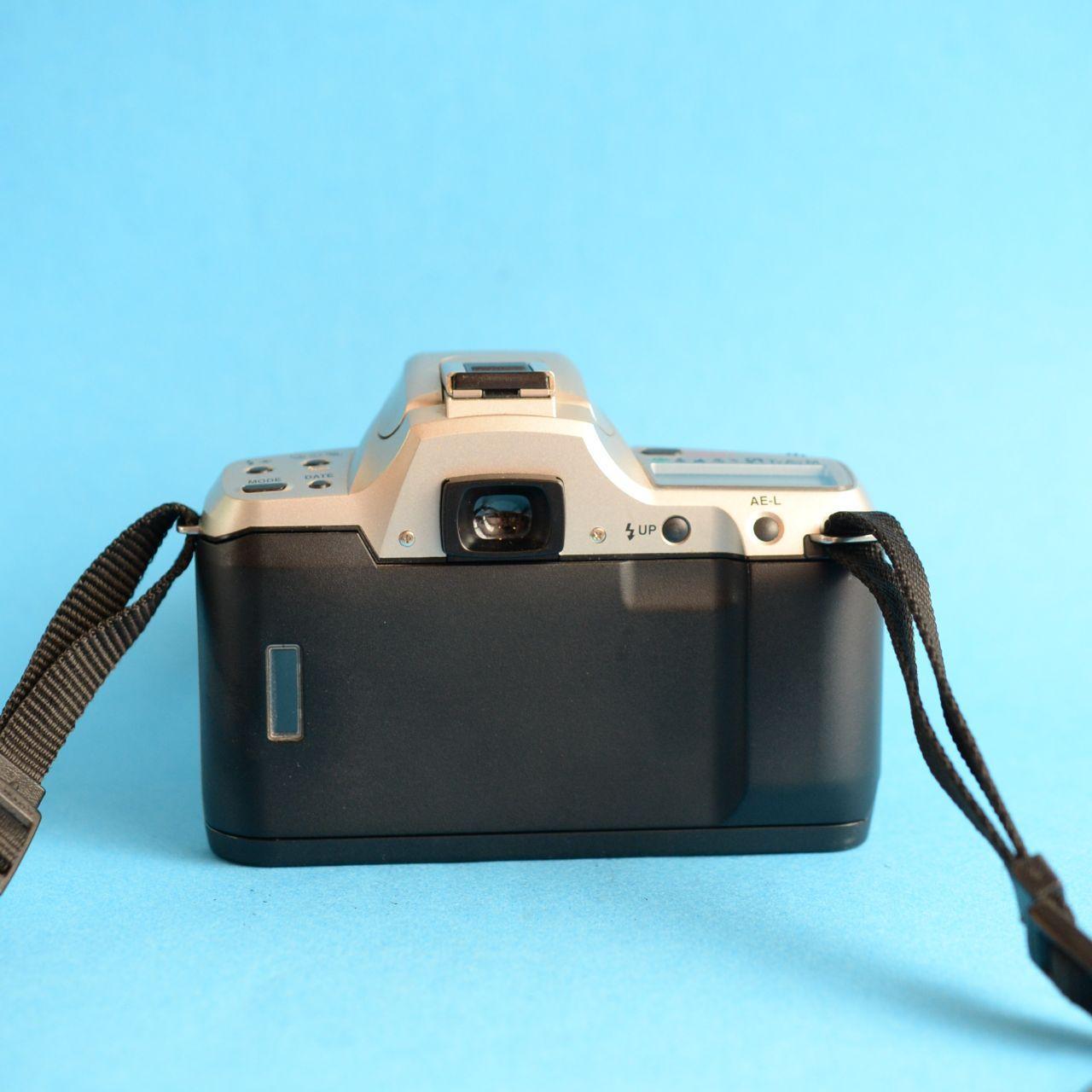 Pentax ZX-60 Film Camera with Pentax 28–90mm Lens | 35mm SLR | Tested & Working | Silver & Black