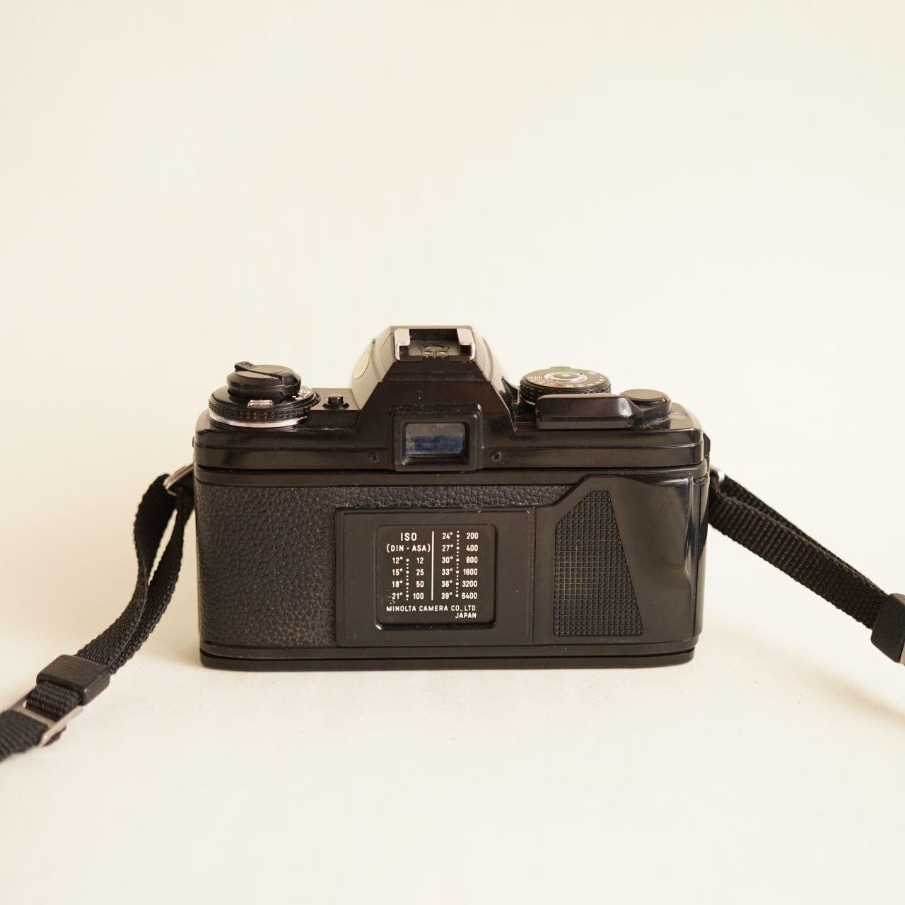 Minolta X-700 35mm SLR Film Camera w/ 50mm Rokkor-X Lens | Tested & Working | Black