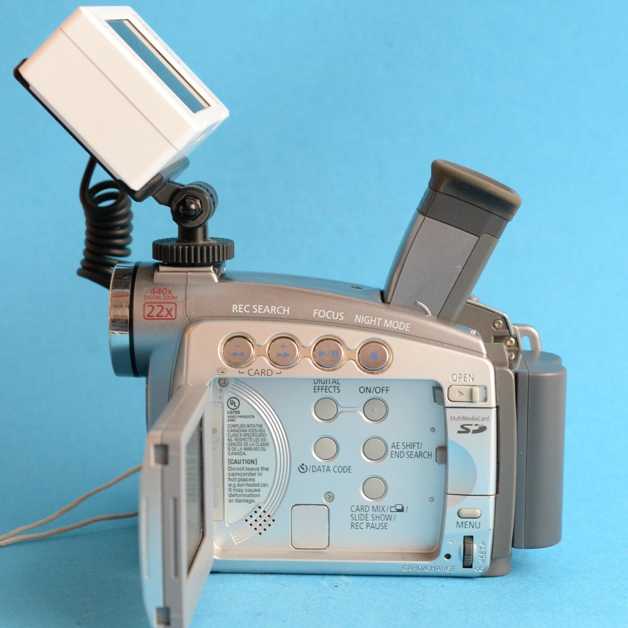 Canon ZR90 Tapeless Camcorder Setup | Tested & Working | Silver