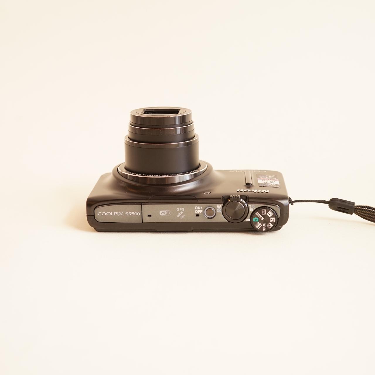 Nikon Coolpix S9500 Digital Camera | 18.1MP | Tested & Working | Black