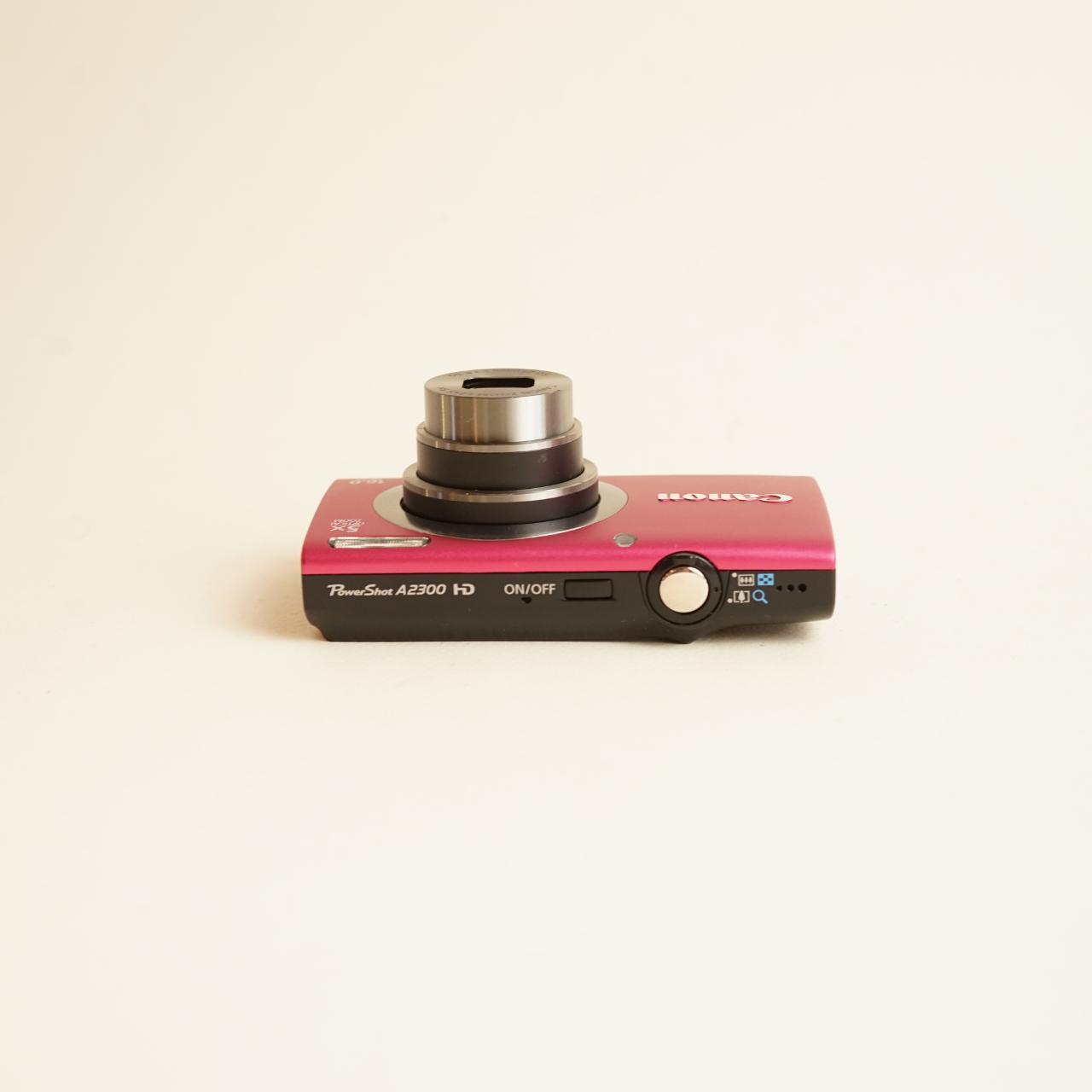 Canon PowerShot A2300 Digital Camera | 16MP | Tested & Working | Pink & Black