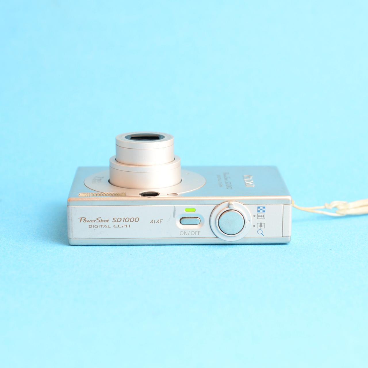 Canon PowerShot SD1000 Digital Camera | 7.1MP | Tested & Working | Silver