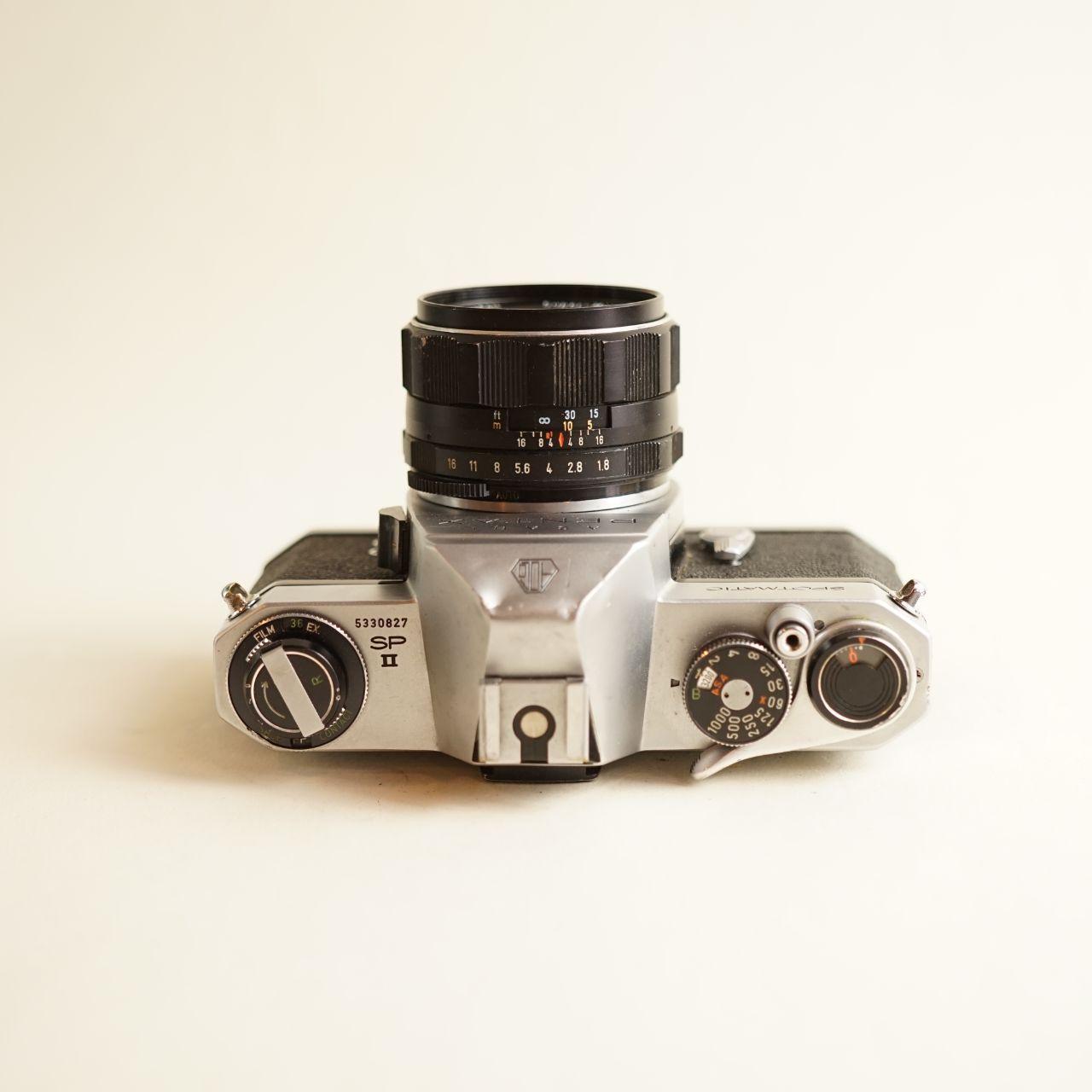 Asahi Pentax Spotmatic | CLA'D | 35mm SLR | READ DESCRIPTION | Silver & Black