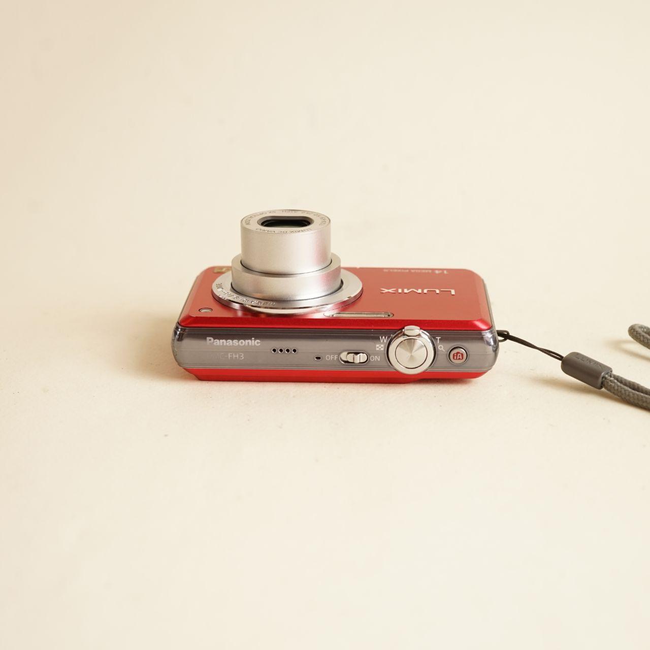 Panasonic Lumix DMC-FH3 Digital Camera | 14.1MP | Tested & Working | Red