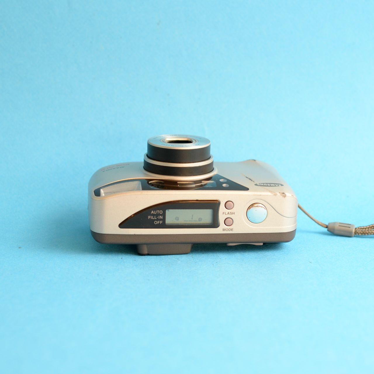 Samsung Maxima Zoom 70 XL Film Camera | 35mm Point & Shoot | Read Description | Silver