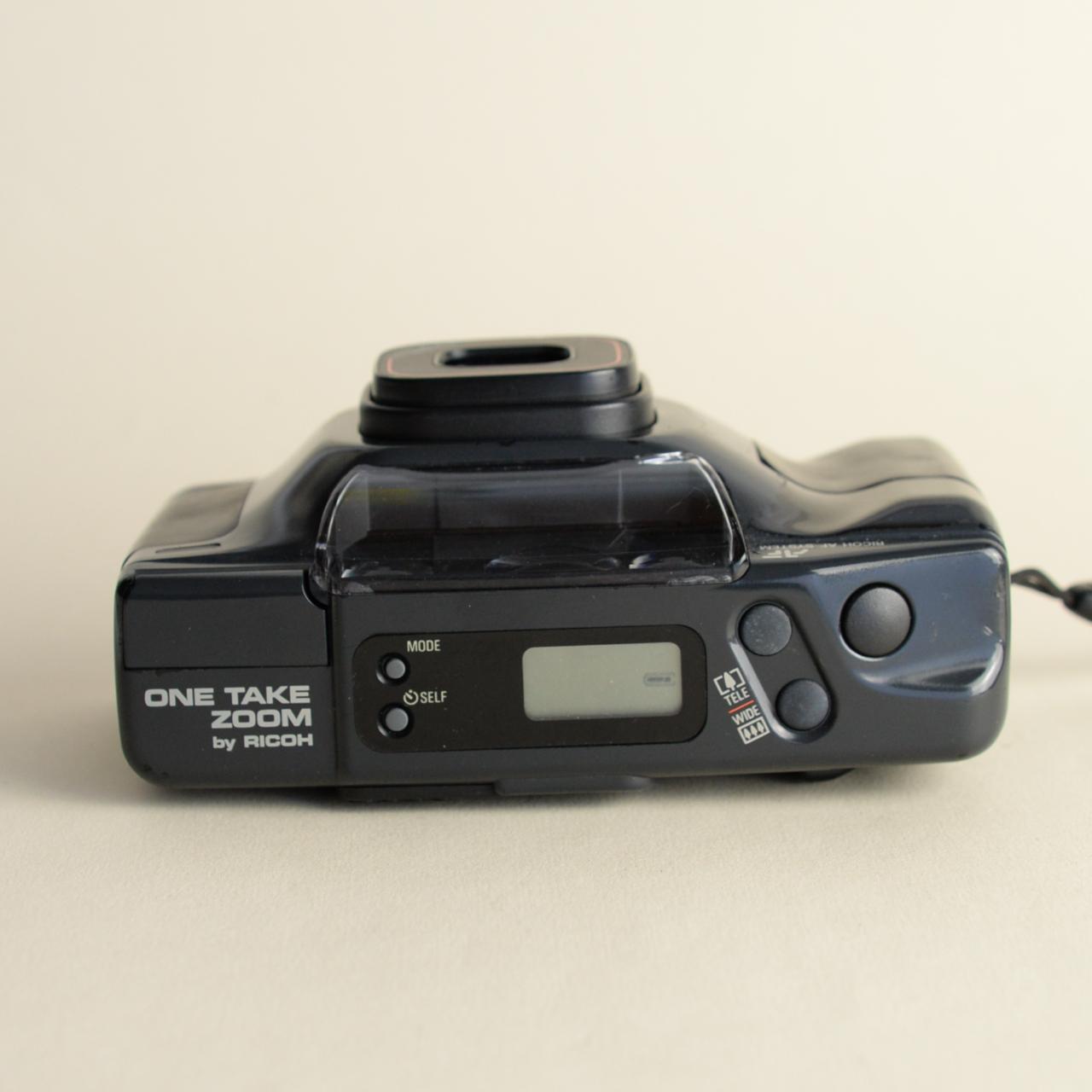 Ricoh One Take Zoom | 35mm Film Camera | Point and Shoot | Black