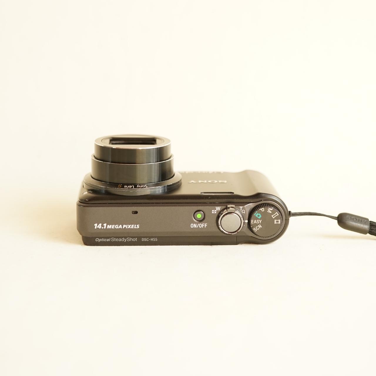 Sony Cyber-shot DSC-H55 Digital Camera | 14.1MP | Tested & Working | Black