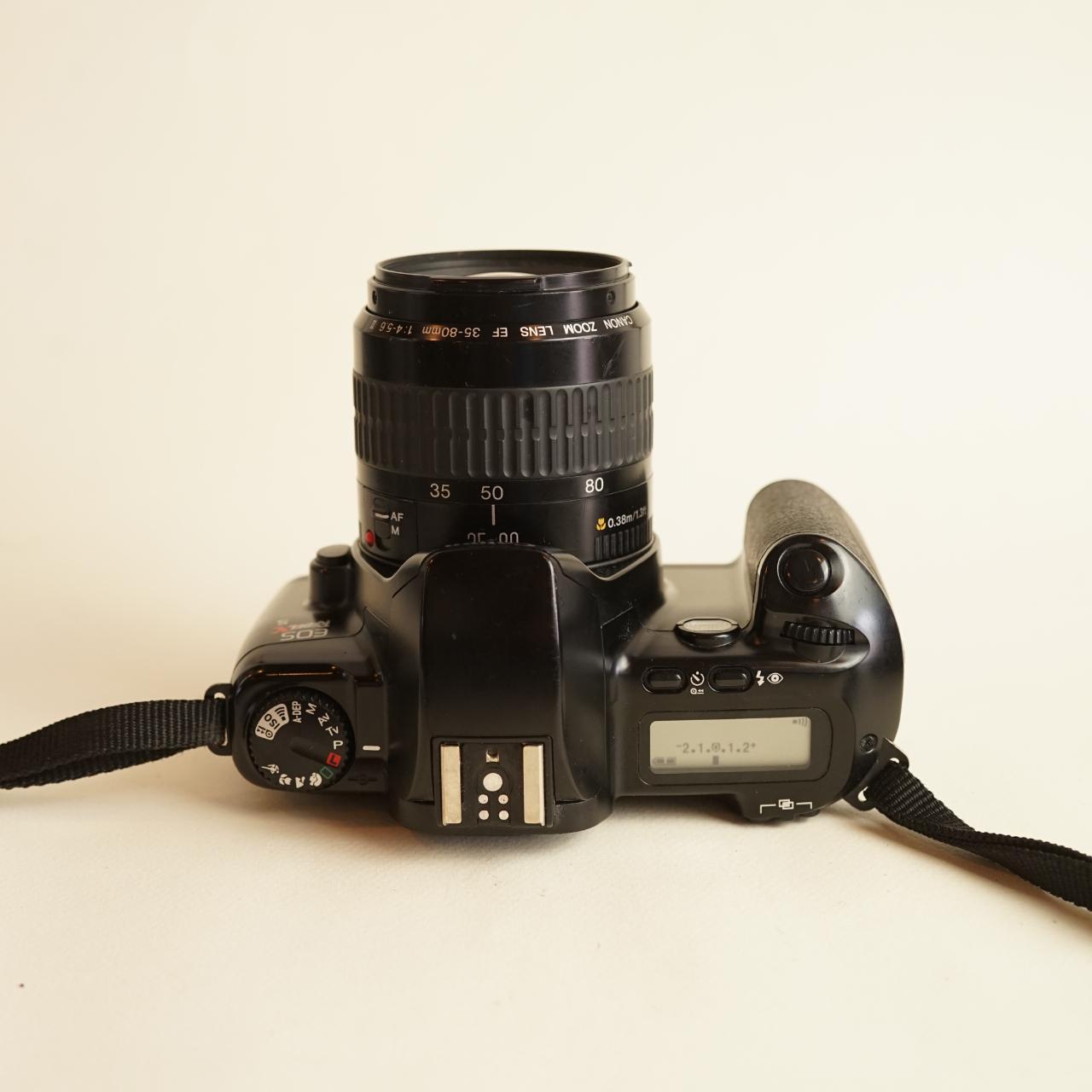 Canon EOS Rebel XS 35mm SLR Film Camera | Tested & Working | Black