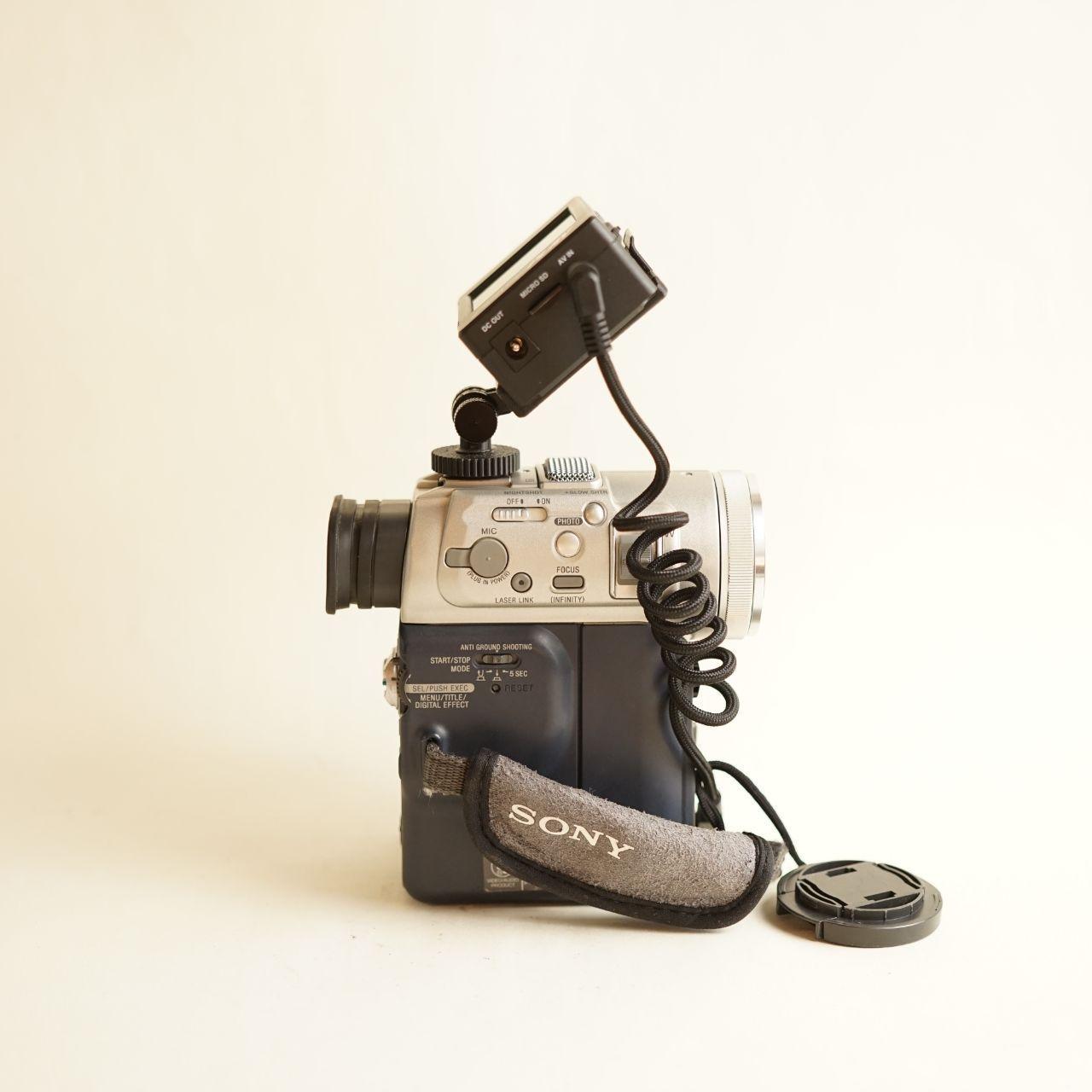 Sony Handycam DCR-PC100 Camcorder with Tapeless Setup | Tested & Working | Silver