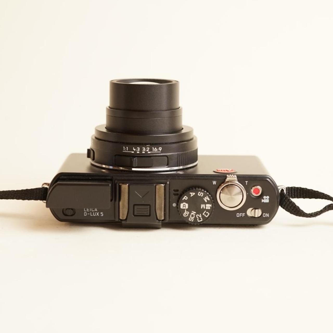 Leica D-Lux 5 W/ EVF-1 Viewfinder Digital Camera | 10MP | Tested & Working | Black