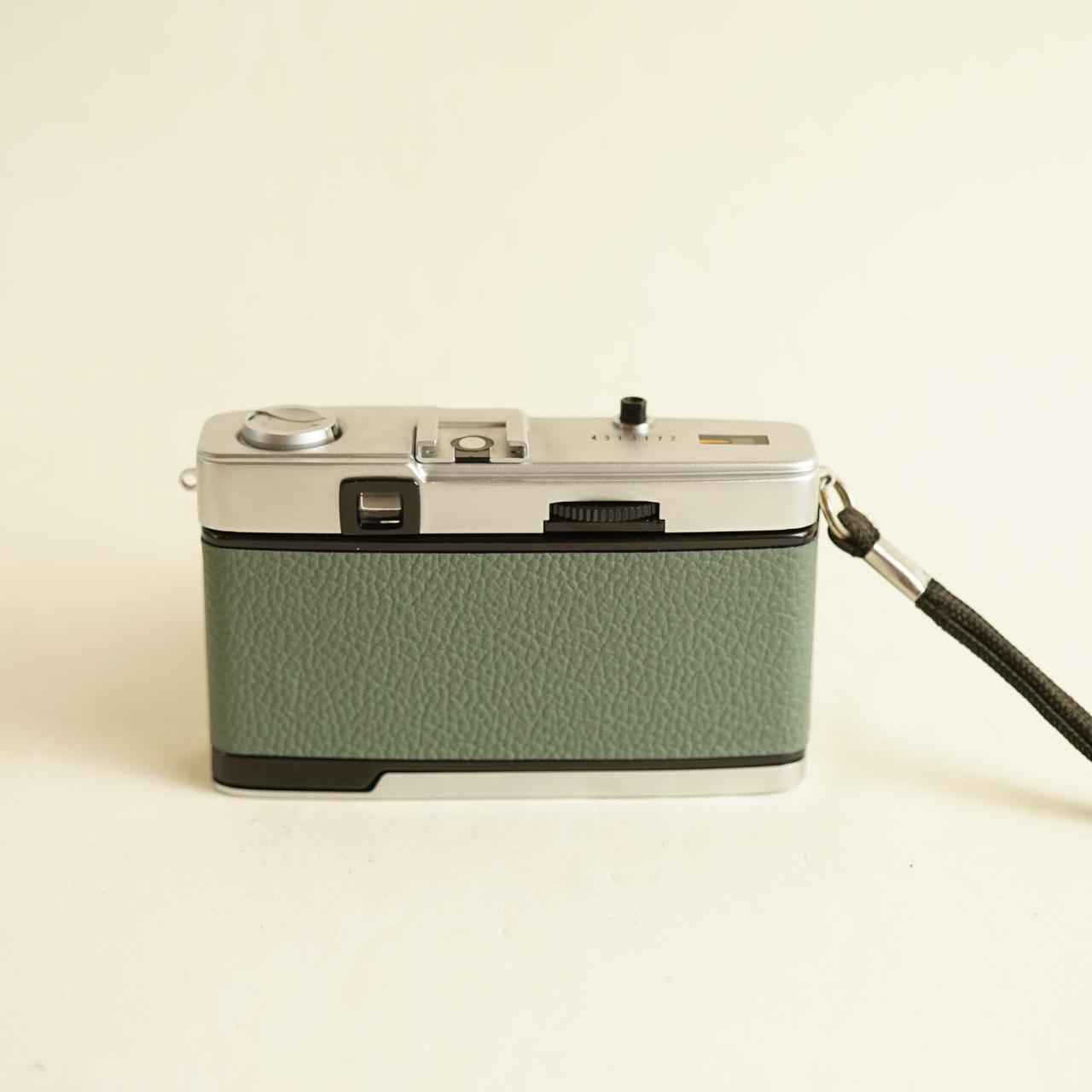 Olympus Trip 35 Film Camera | FULL CLA | 35mm Point & Shoot | Tested & Working | Silver & Green