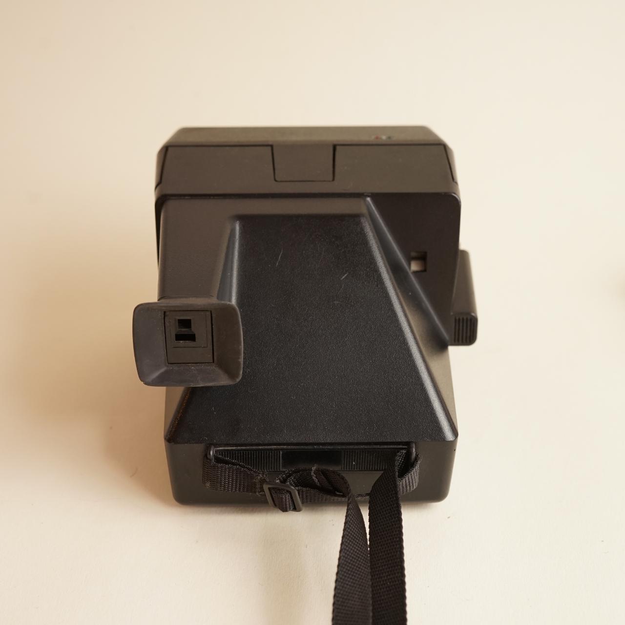 Polaroid Sun 600 Instant Camera | Tested & Working | Silver & Black