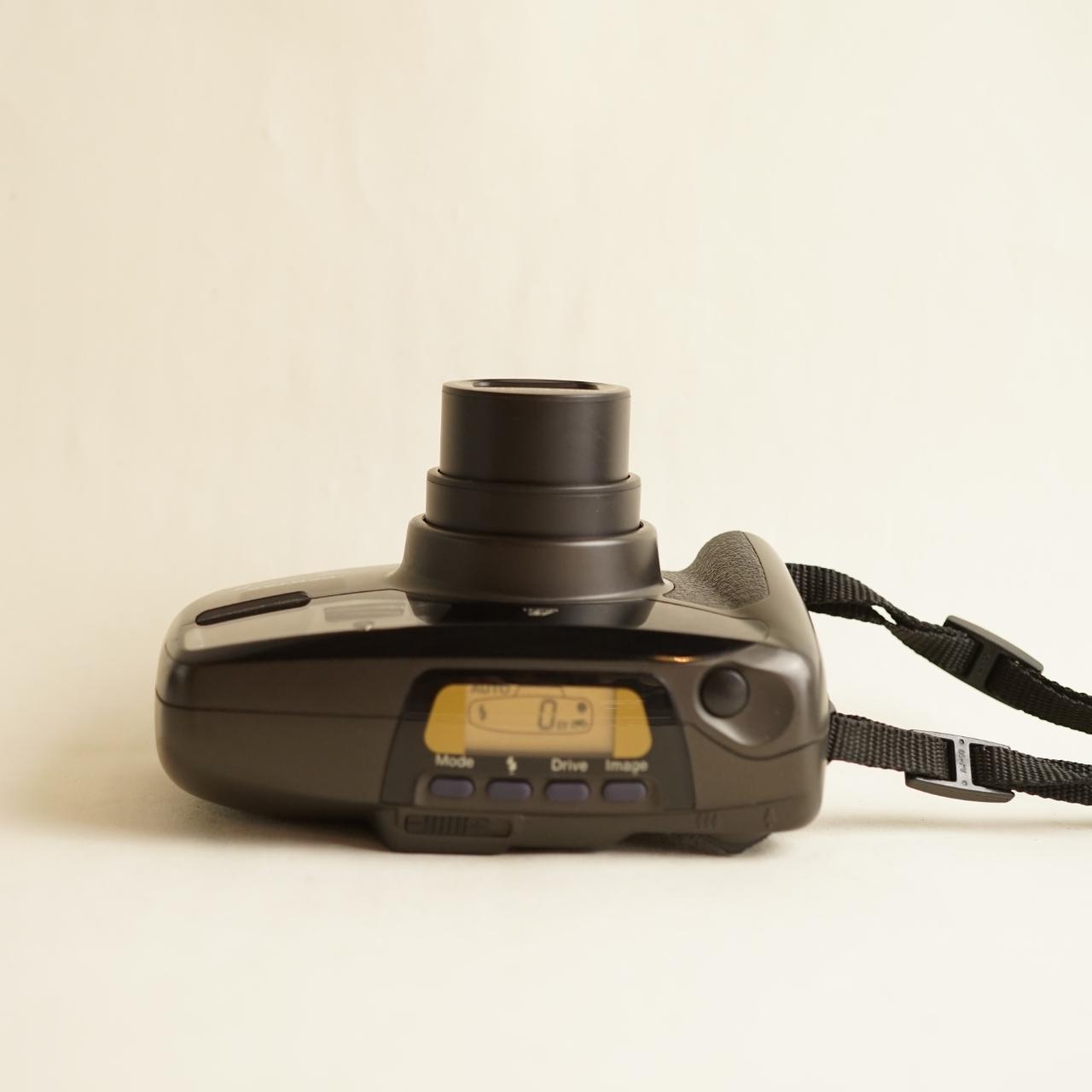 Pentax Zoom 280-P Film Camera | 35mm Point & Shoot | Tested & Working | Black