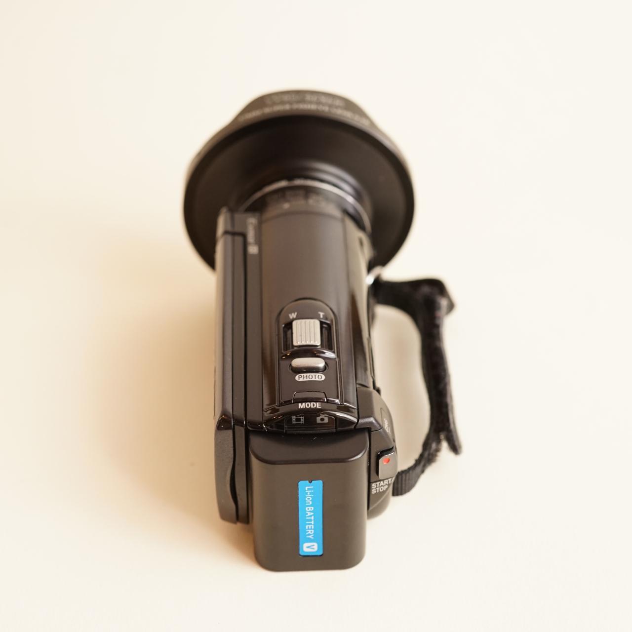 Sony Handycam HDR-CX110 Digital Camcorder | SoCal Cameras Fisheye Lens | Tested & Working | Grey
