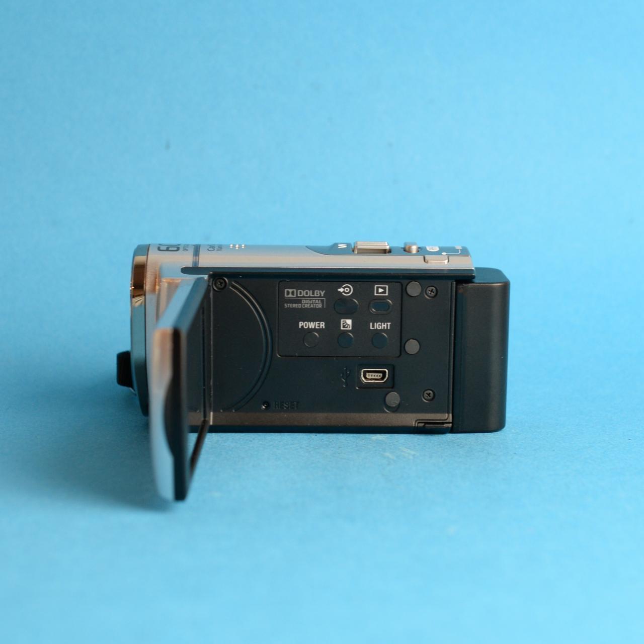 Sony Handycam DCR-SX63 Digital Camcorder | Tested & Working | Silver