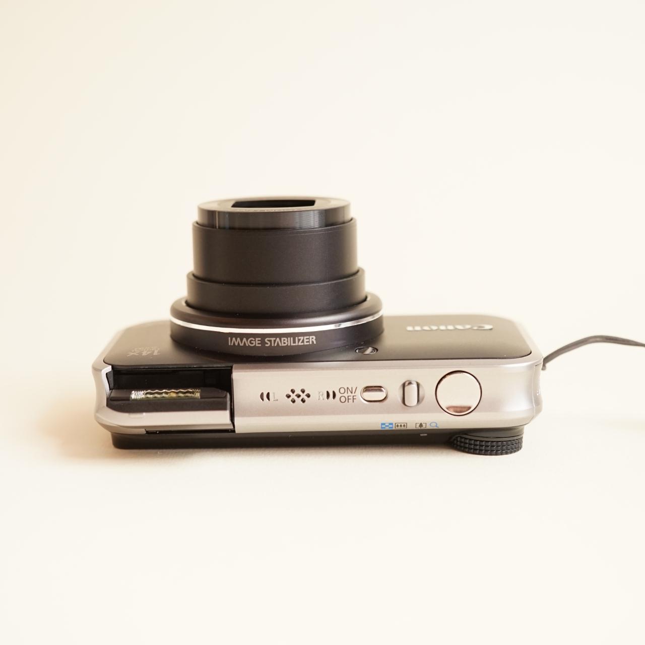 Canon PowerShot SX210 IS Digital Camera | 14.1MP | Tested & Working | Black