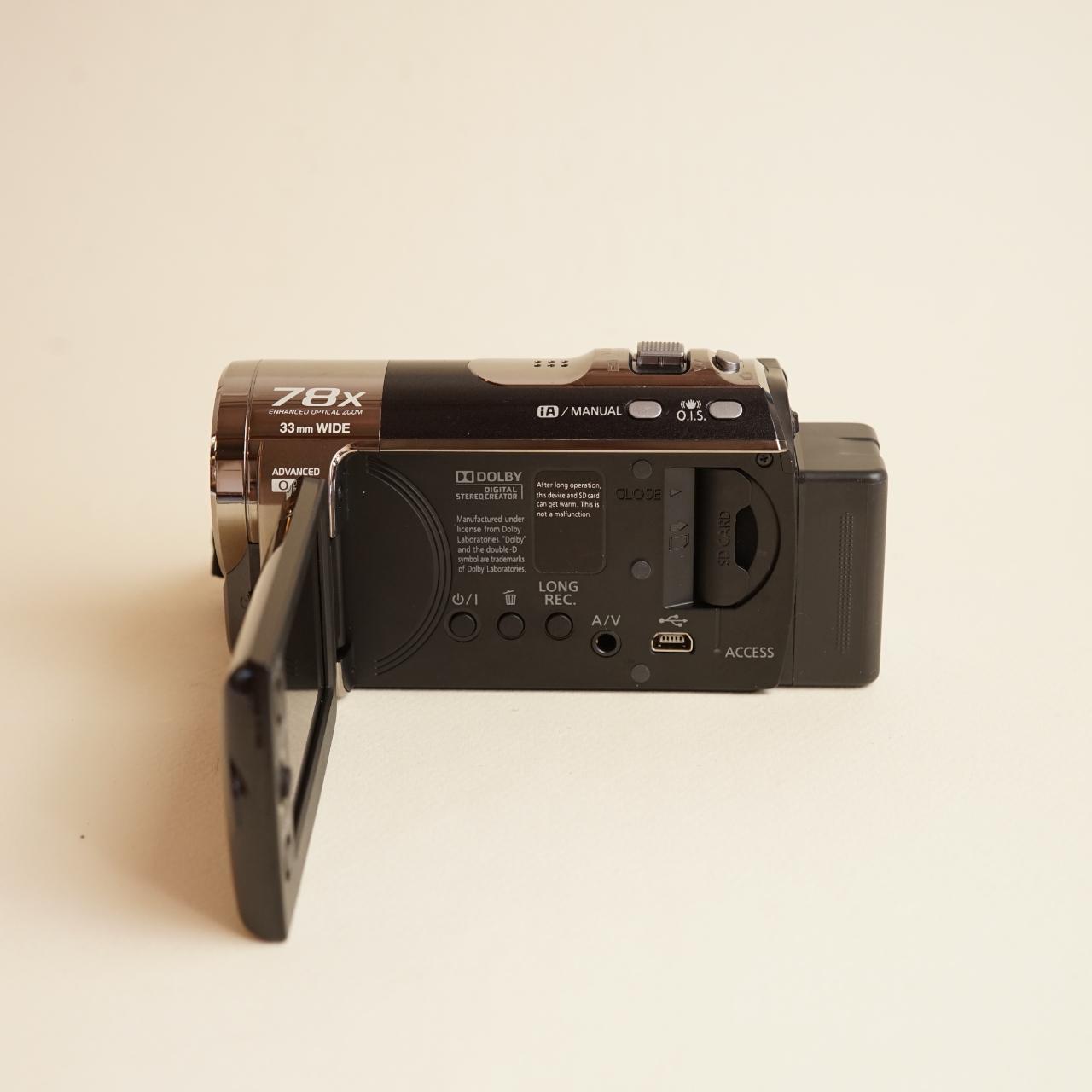 Panasonic SDR-T55 Digital Camcorder | Tested & Working | Black