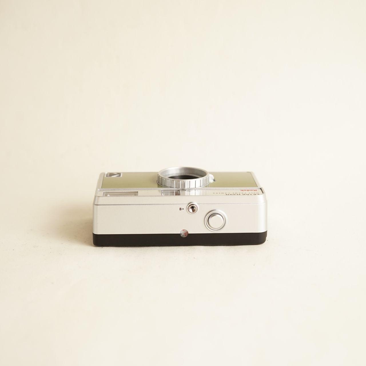 Kodak Ektar H35N Film Camera | Half Frame 35mm Point & Shoot | Tested & Working | Green + Silver