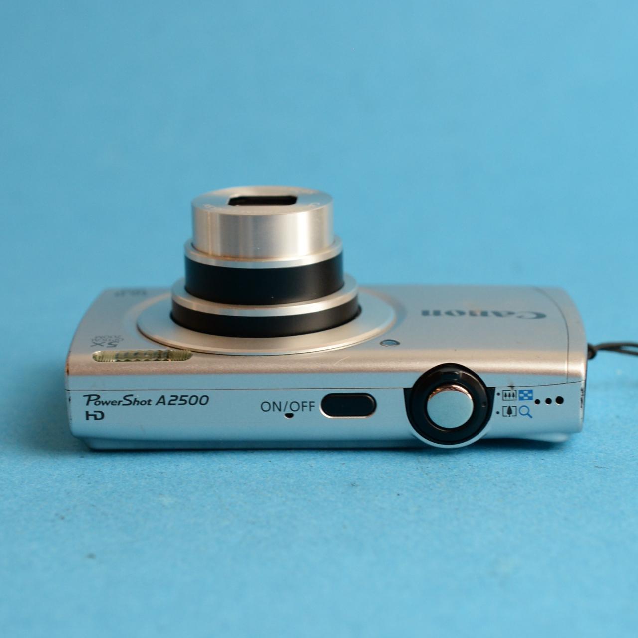 Canon PowerShot A2500 Digital Camera | 16MP | Tested & Working | Silver