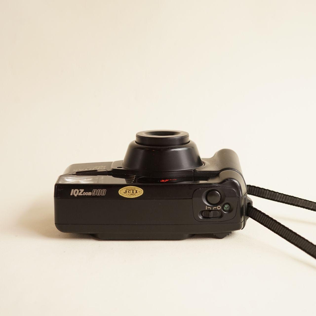Pentax IQZoom 900 Film Camera | 35mm Point & Shoot | Tested & Working | Black