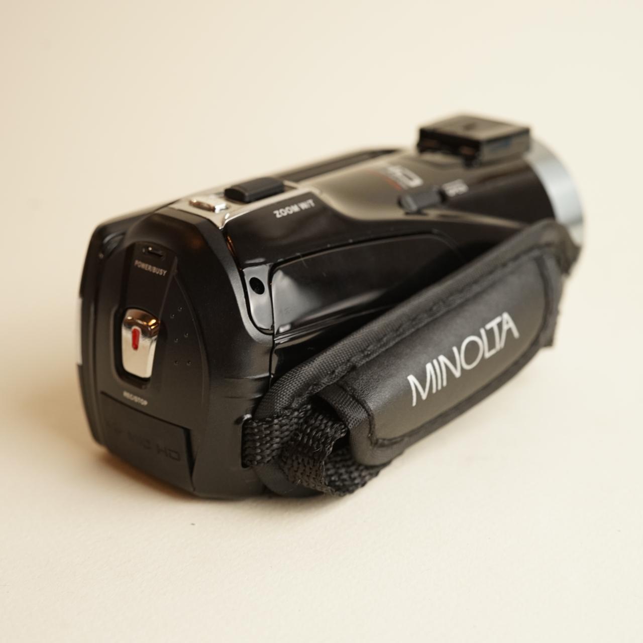 Minolta MN200 NV Digital Camcorder | Tested & Working | Black