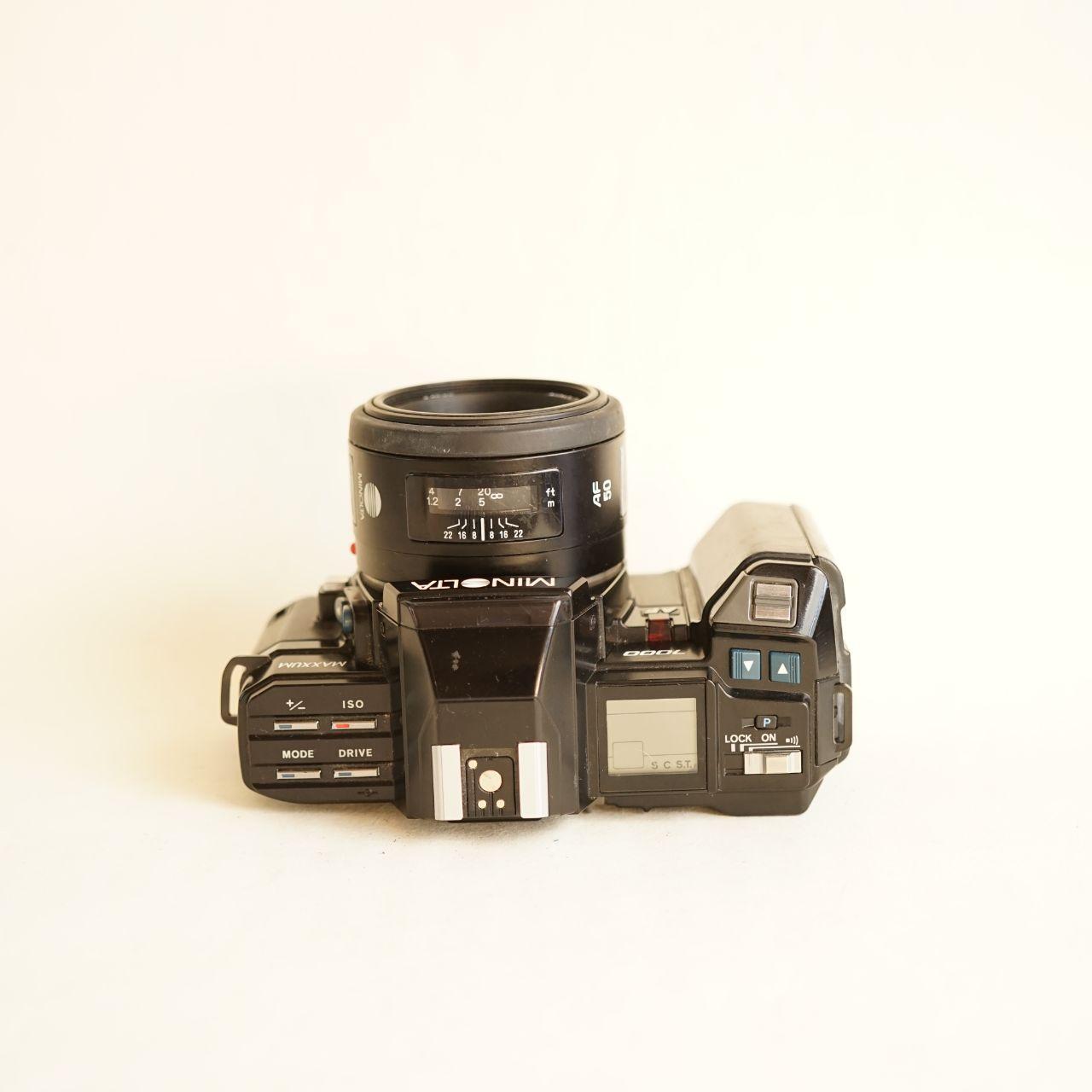 Minolta 7000 Maxxum Film Camera | 35mm SLR | Tested & Working | Black