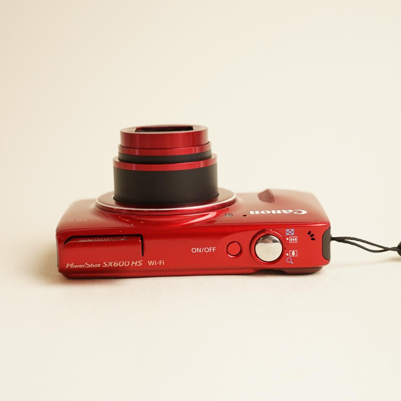 Canon PowerShot SX600 HS Digital Camera | 16MP | Tested & Working | Red