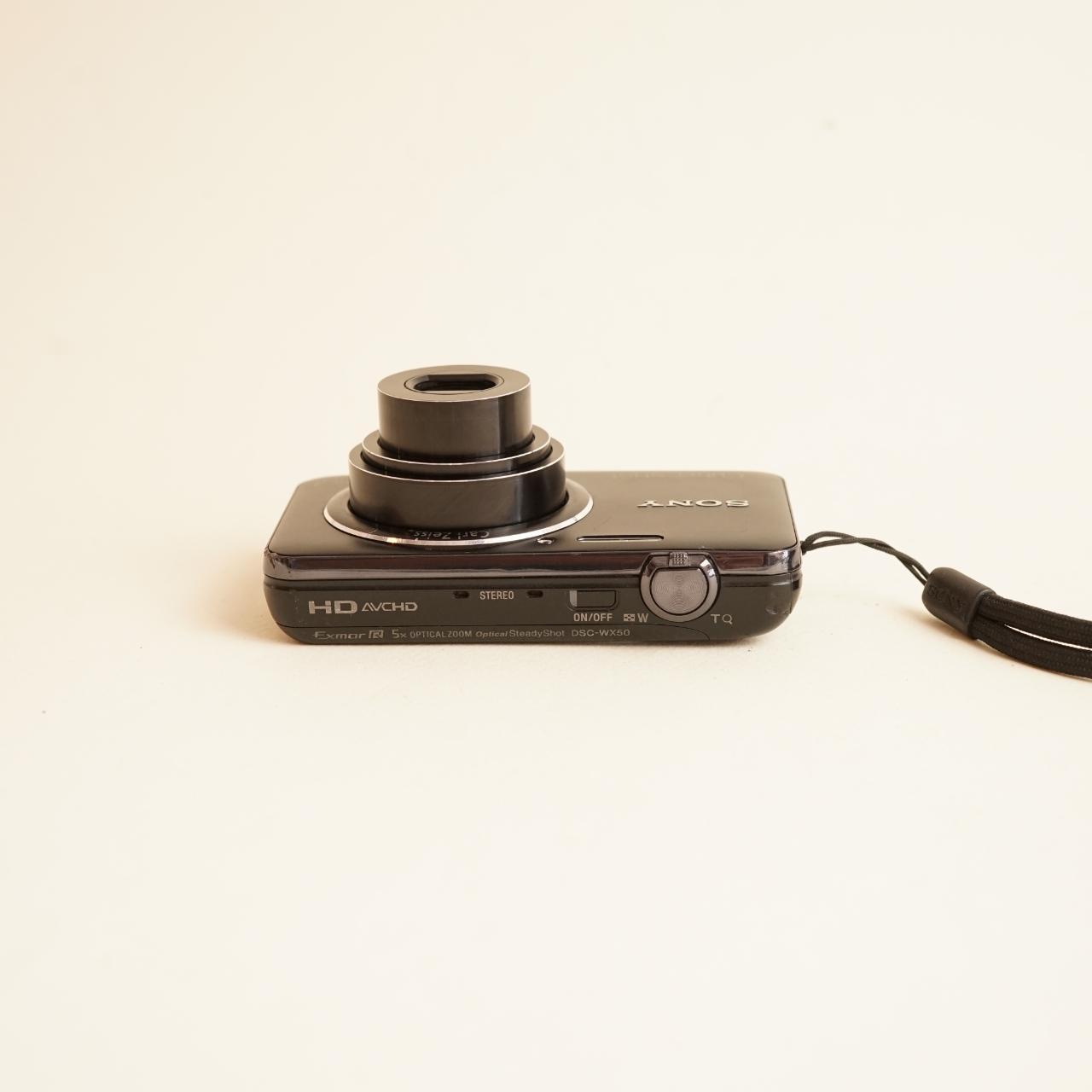 Sony CyberShot DSC-WX50 Digital Camera | 16.2MP | Tested & Working | Black