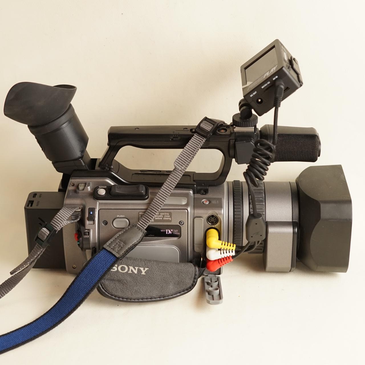 Sony Handycam DCR-VX2100 MiniDV Camcorder | Tapeless Setup | Tested & Working | Silver