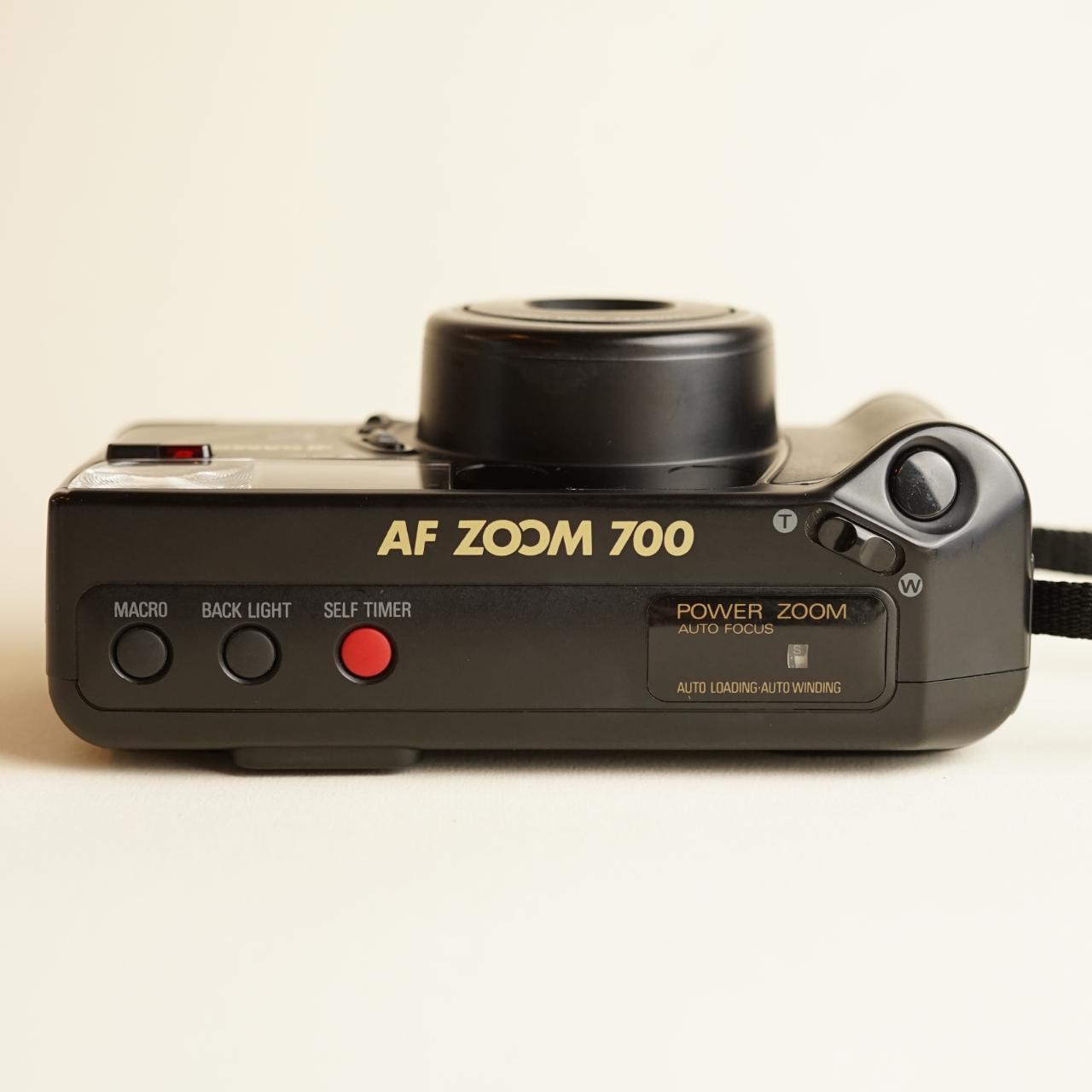 Samsung AF Zoom 700 | 35mm Film Camera | Point and Shoot | Tested and Working | Black