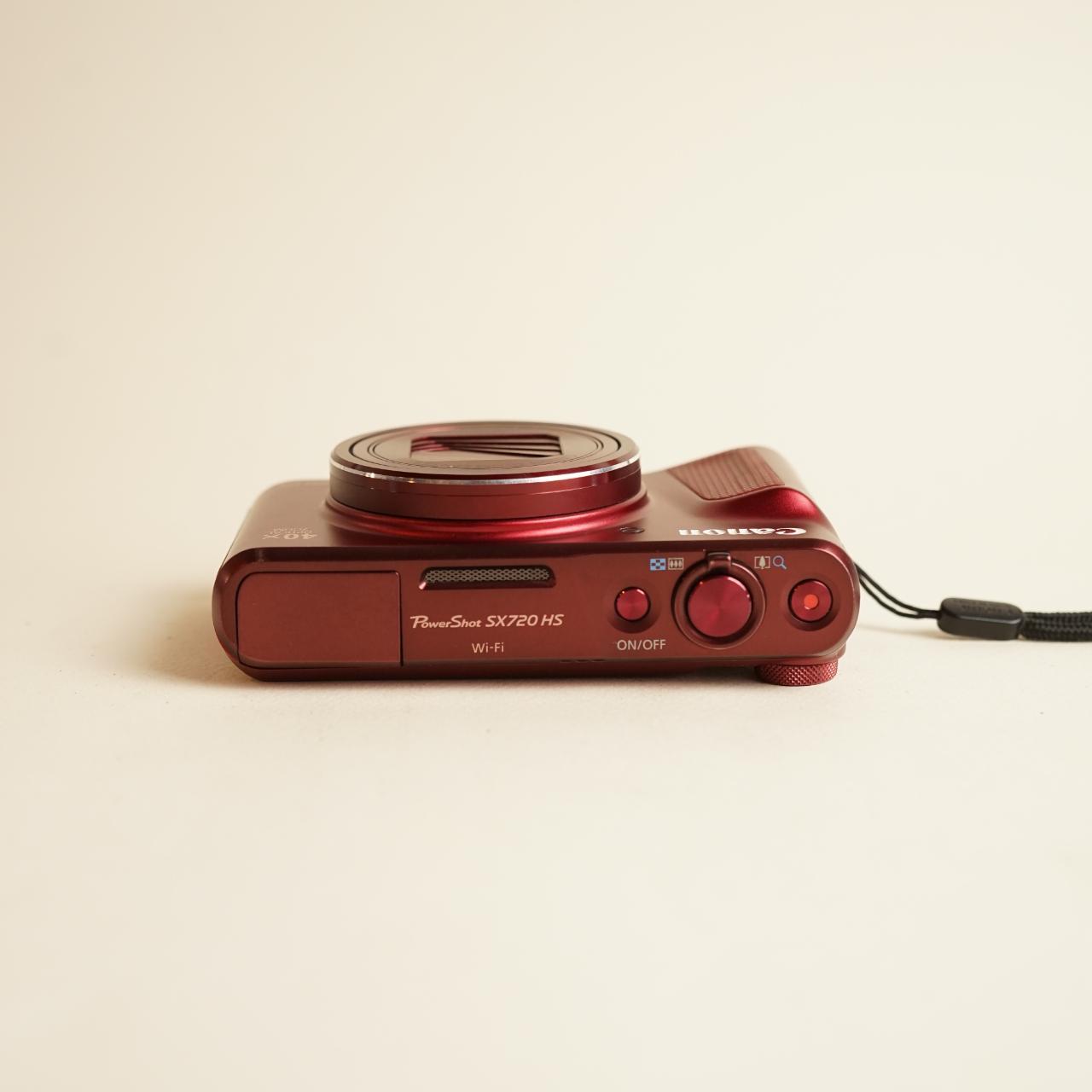 Canon PowerShot SX720 HS Digital Camera | 20.3MP | Tested & Working | Red