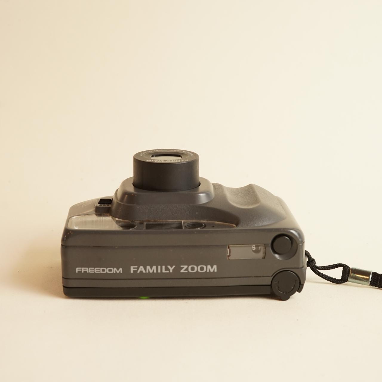 Minolta Freedom Family Zoom Film Camera | 35mm Point & Shoot | Tested & Working | Grey