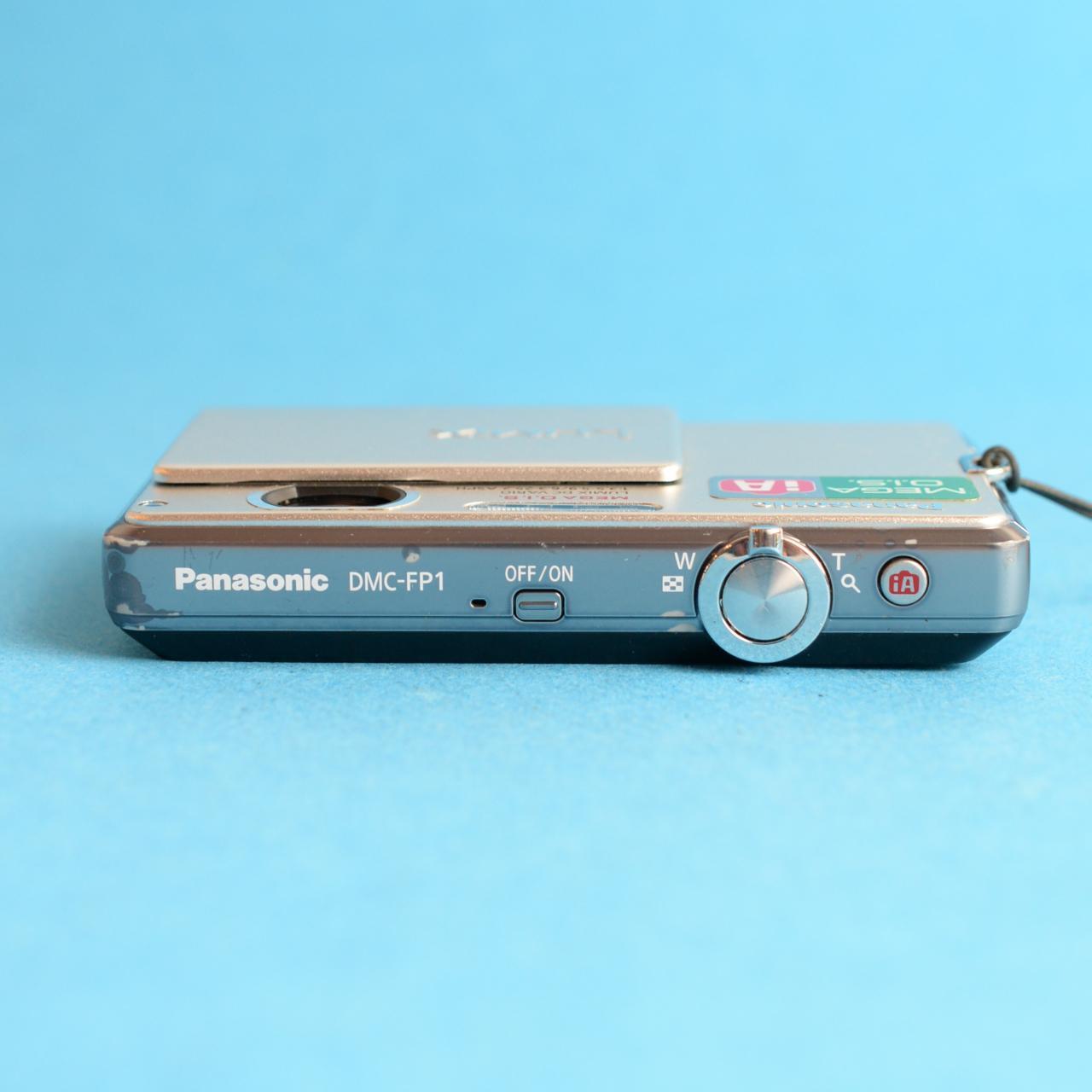 Panasonic Lumix DMC-FP1 Digital Camera | 12.1MP | Tested & Working | Silver