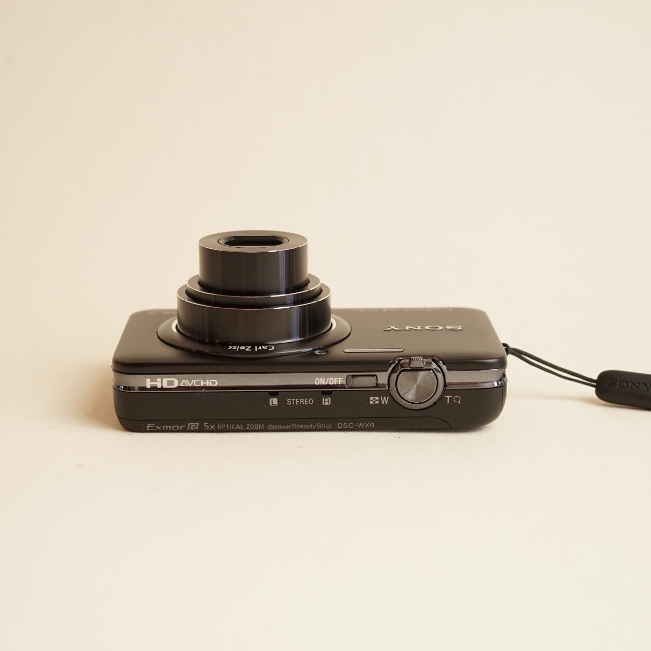 Sony Cyber-shot DSC-WX9 Digital Camera | 16.2MP | Tested & Working | Black