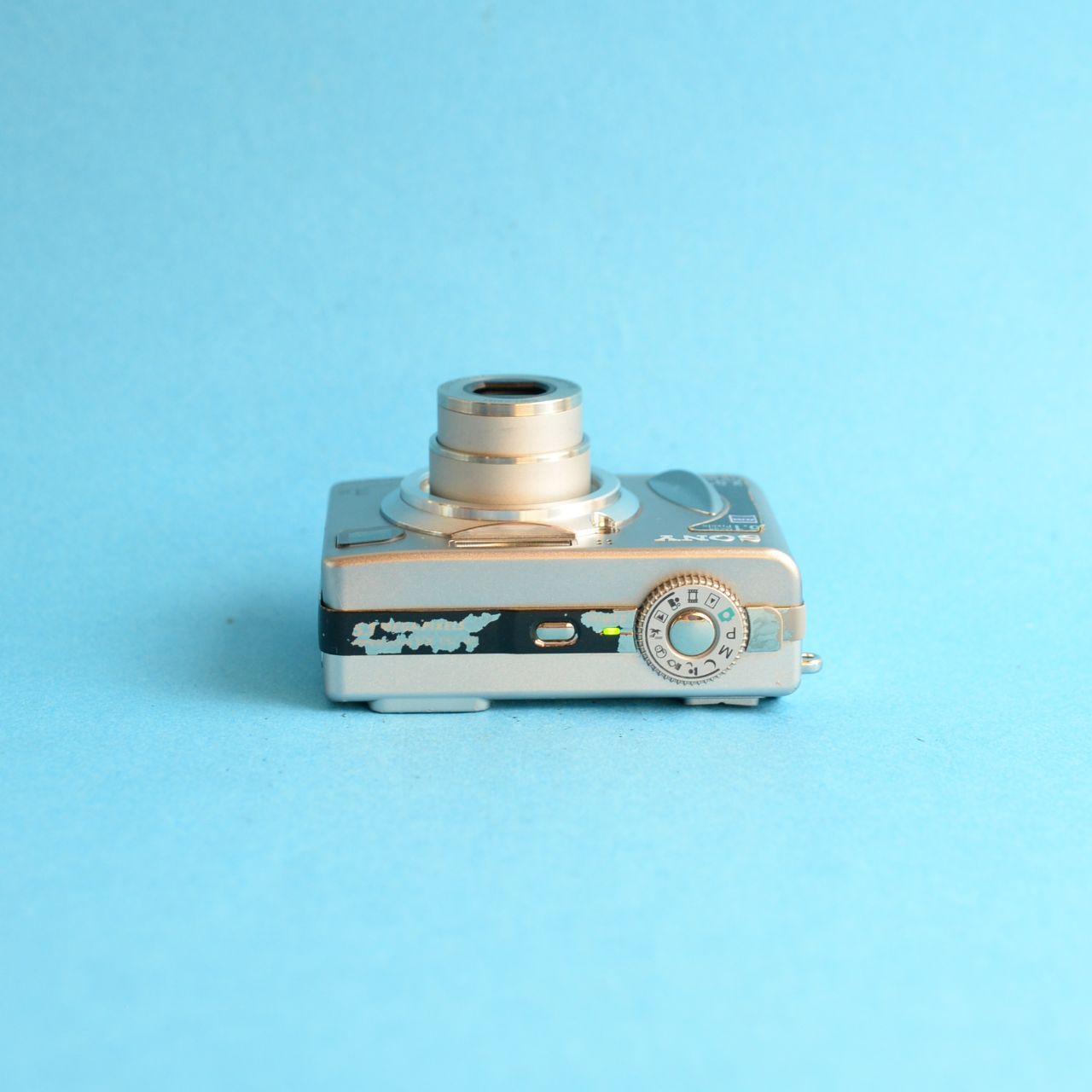 Sony CyberShot DSC-W5 Digital Camera | 5.1MP | Tested & Working | Silver