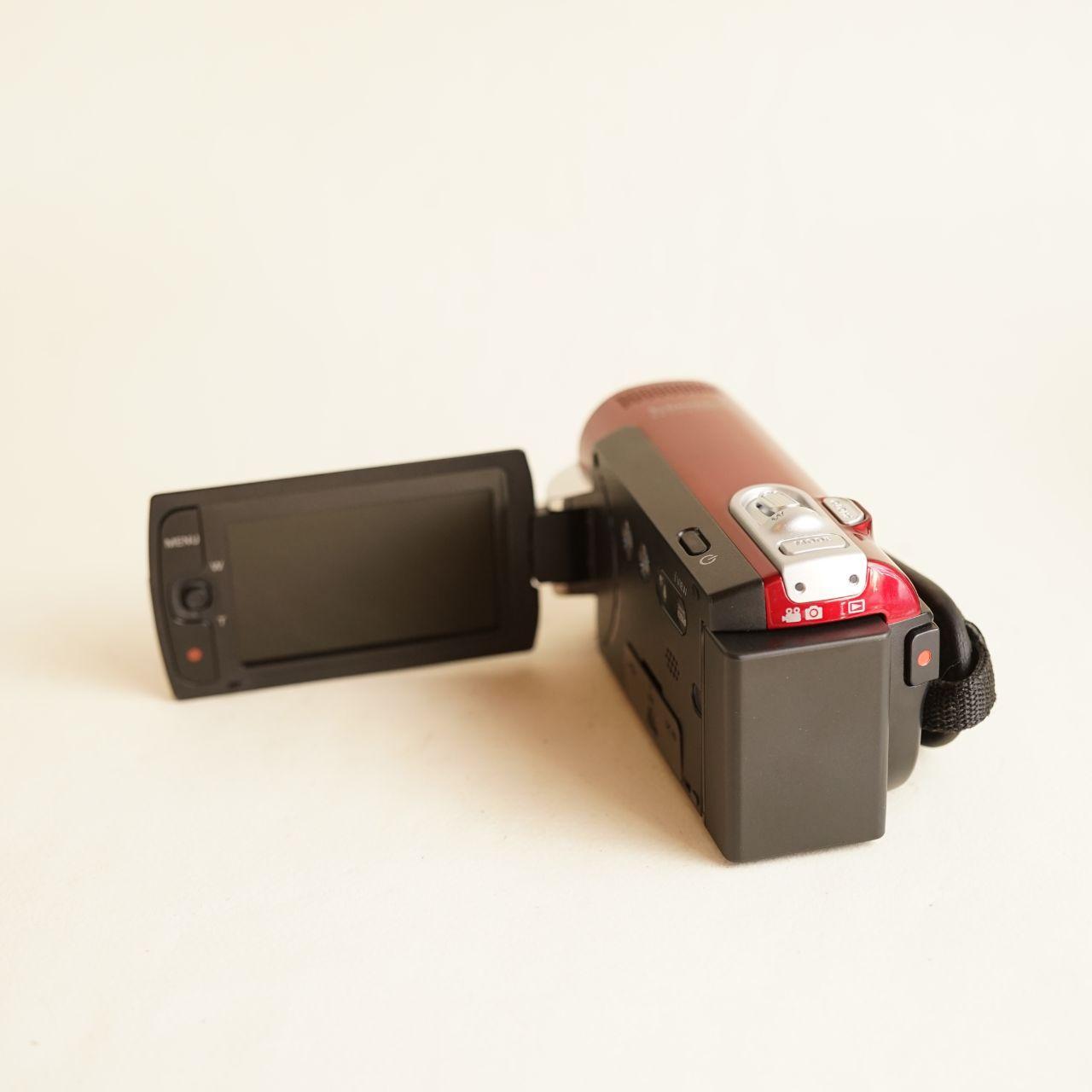 Samsung SMX-F40RN/XAA Digital Camcorder | Tested & Working | Black & Red